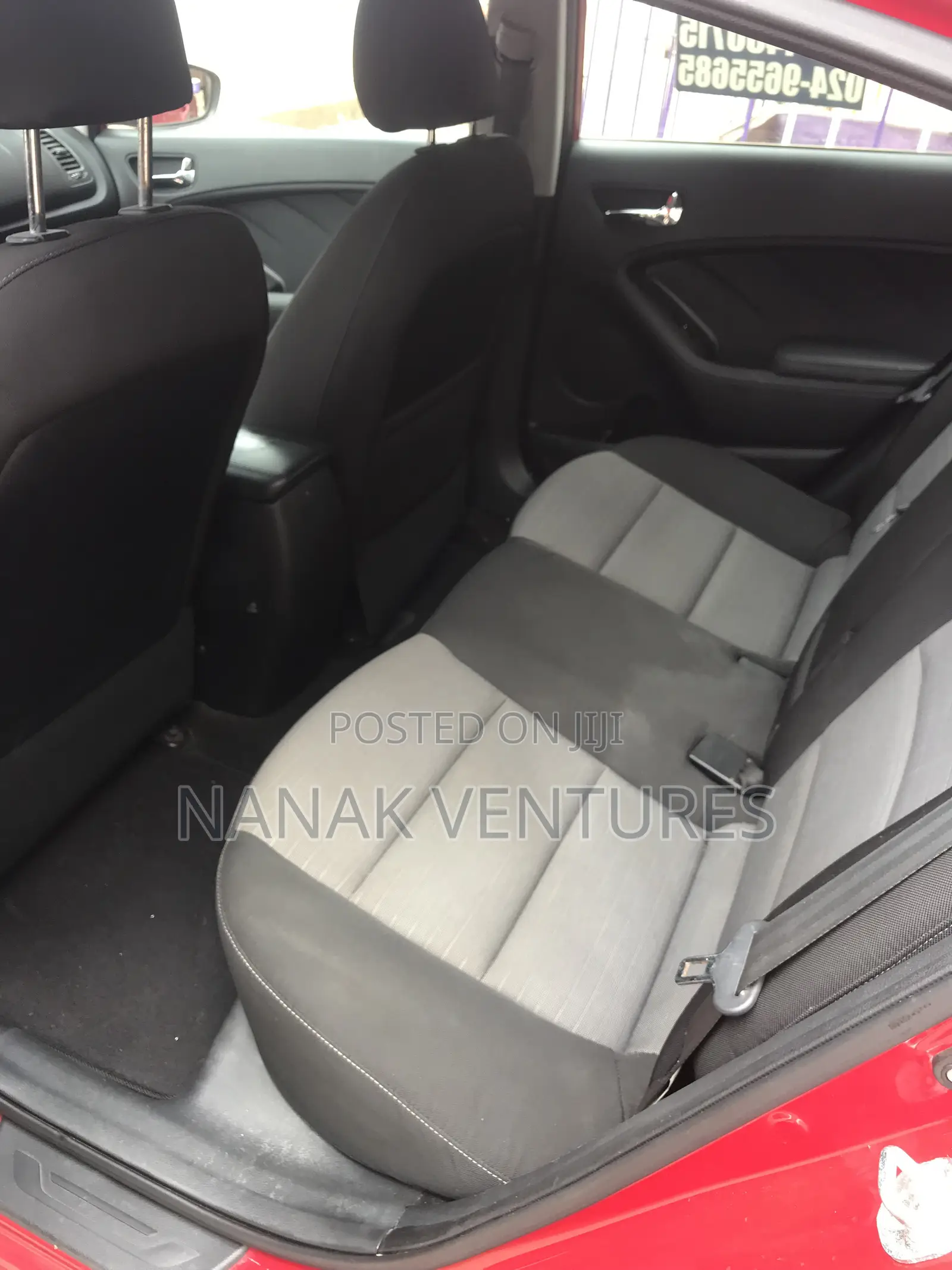Kia Forte EX Sedan 2015 Red