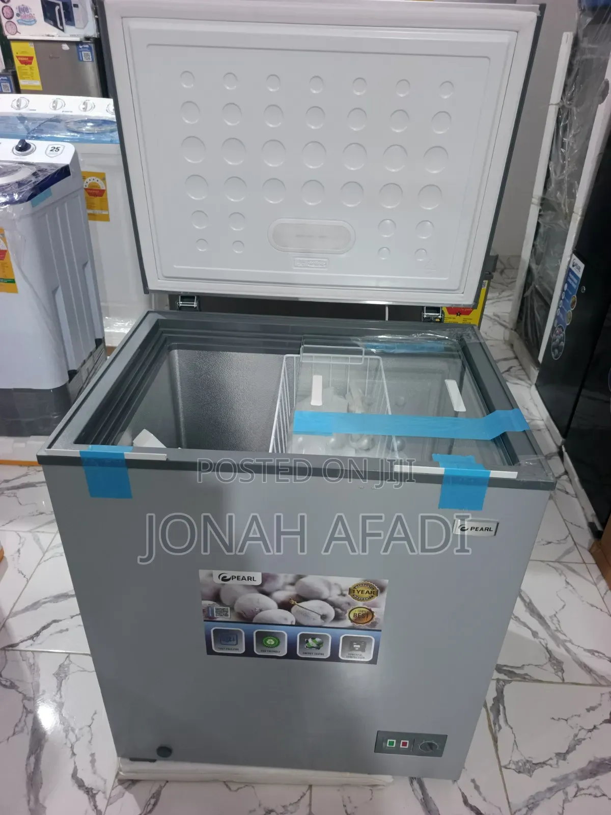 Pearl 145liters Single Door Chest Freezer