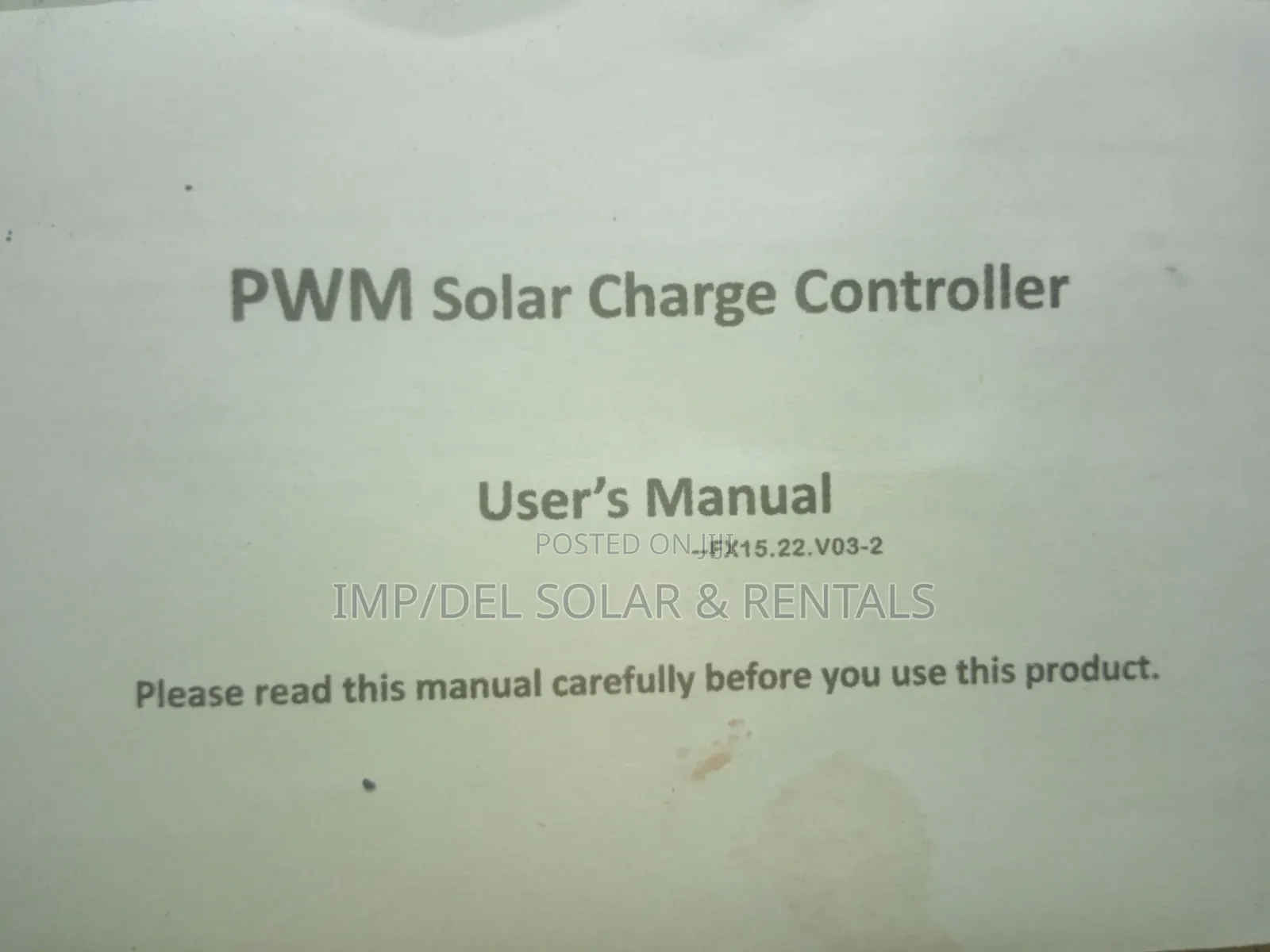 40a PWM Solar Charge Controller 2 USB Ports