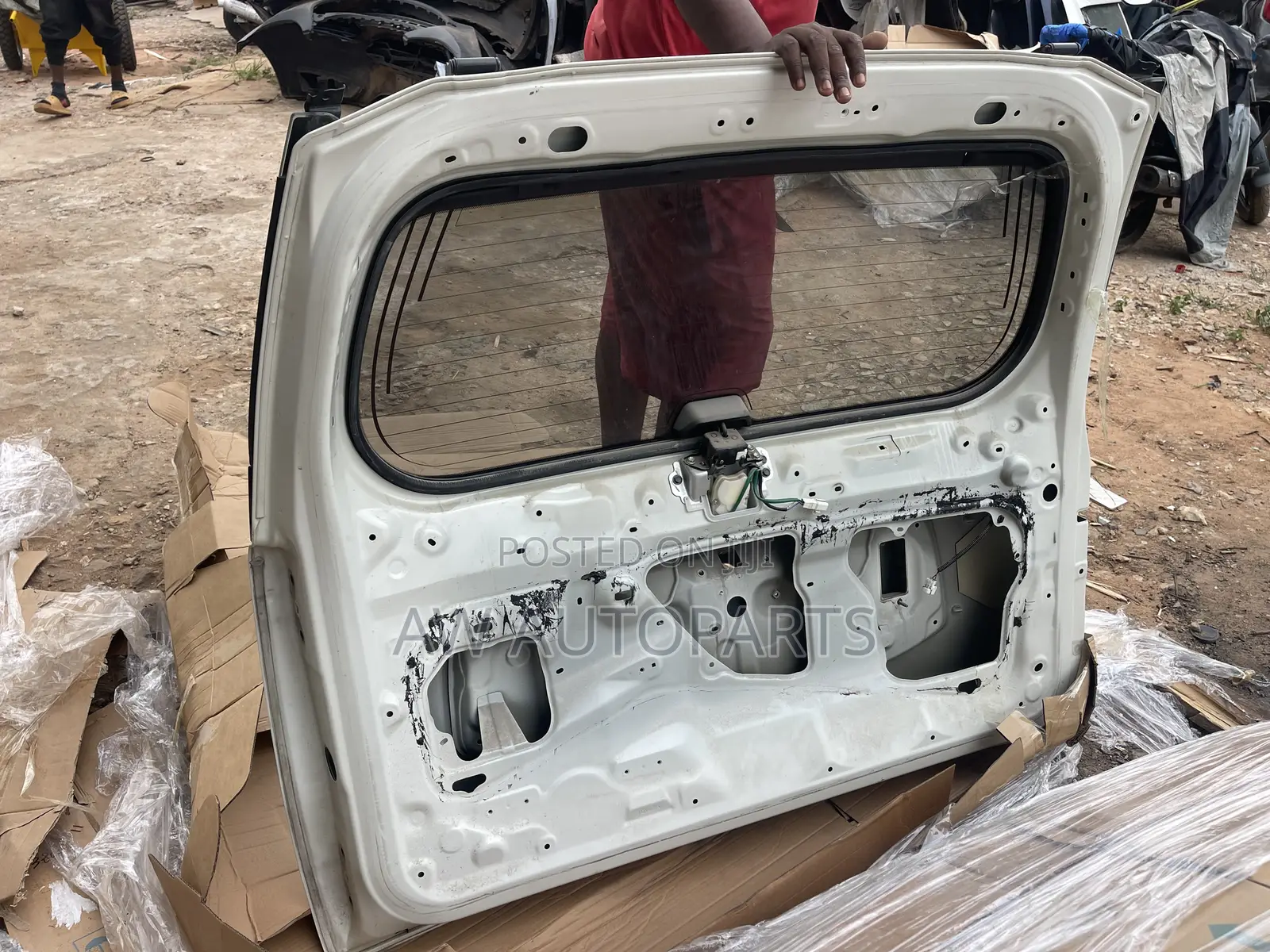 Toyota Prado 2910-2022 Tailgate \Boot Without Boot Card and Spoiler