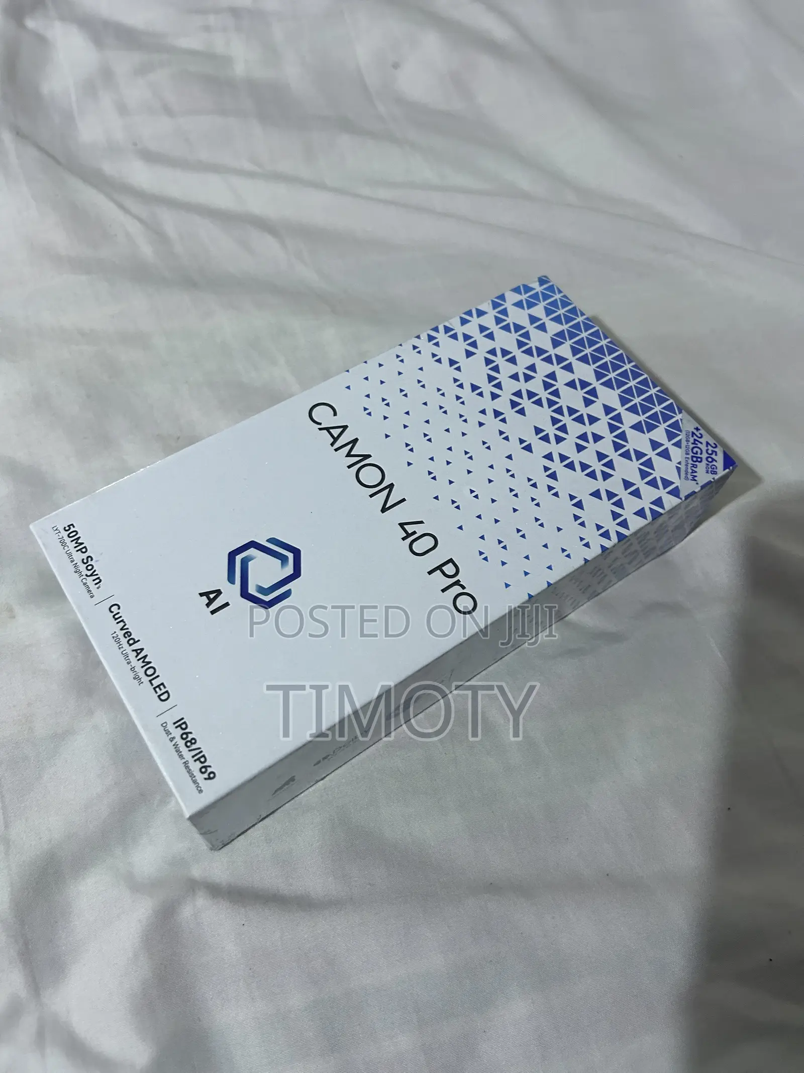 New Tecno Camon 40 Pro 4G 256 GB Black
