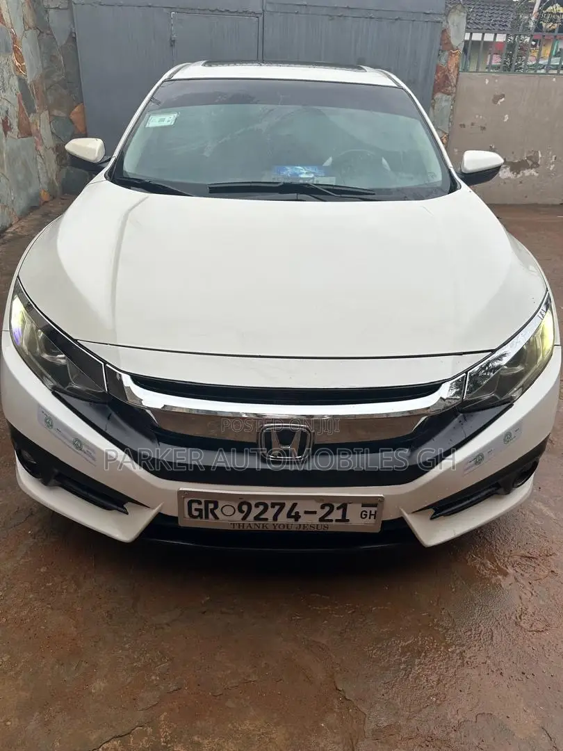 Honda Civic EX 4dr Sedan (2.0L 4cyl) 2017 White