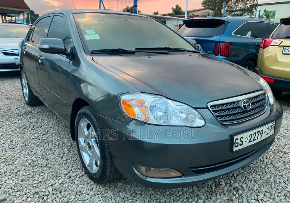 Toyota Corolla 2008 Gray