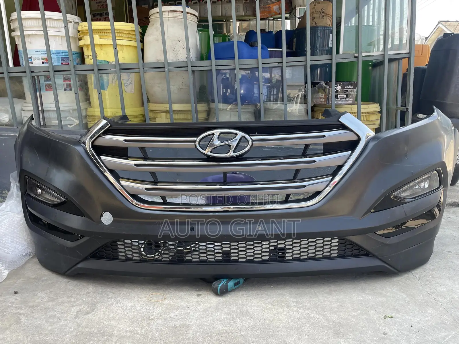 2016-2018 Hyundai Tucson Front Bumper Complete