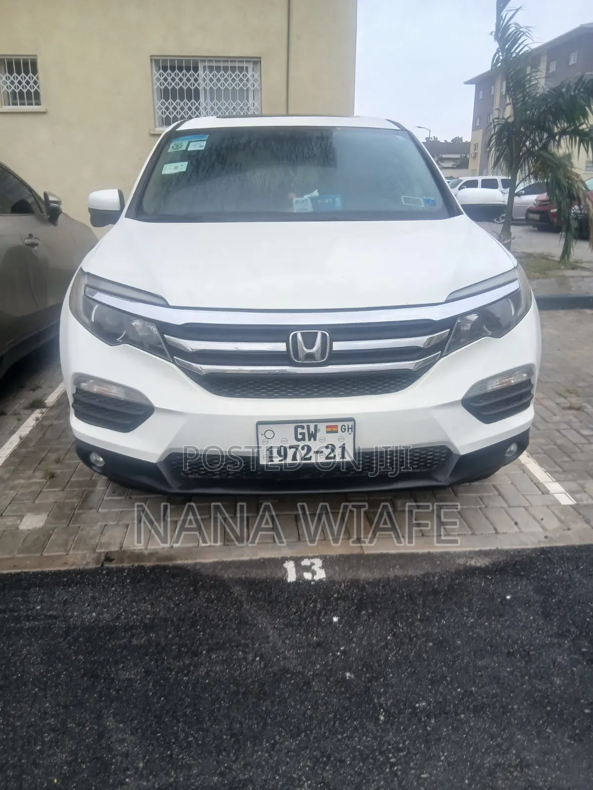 Honda Pilot EX 4dr SUV 4WD (3.5L 6cyl 5A) 2017 White
