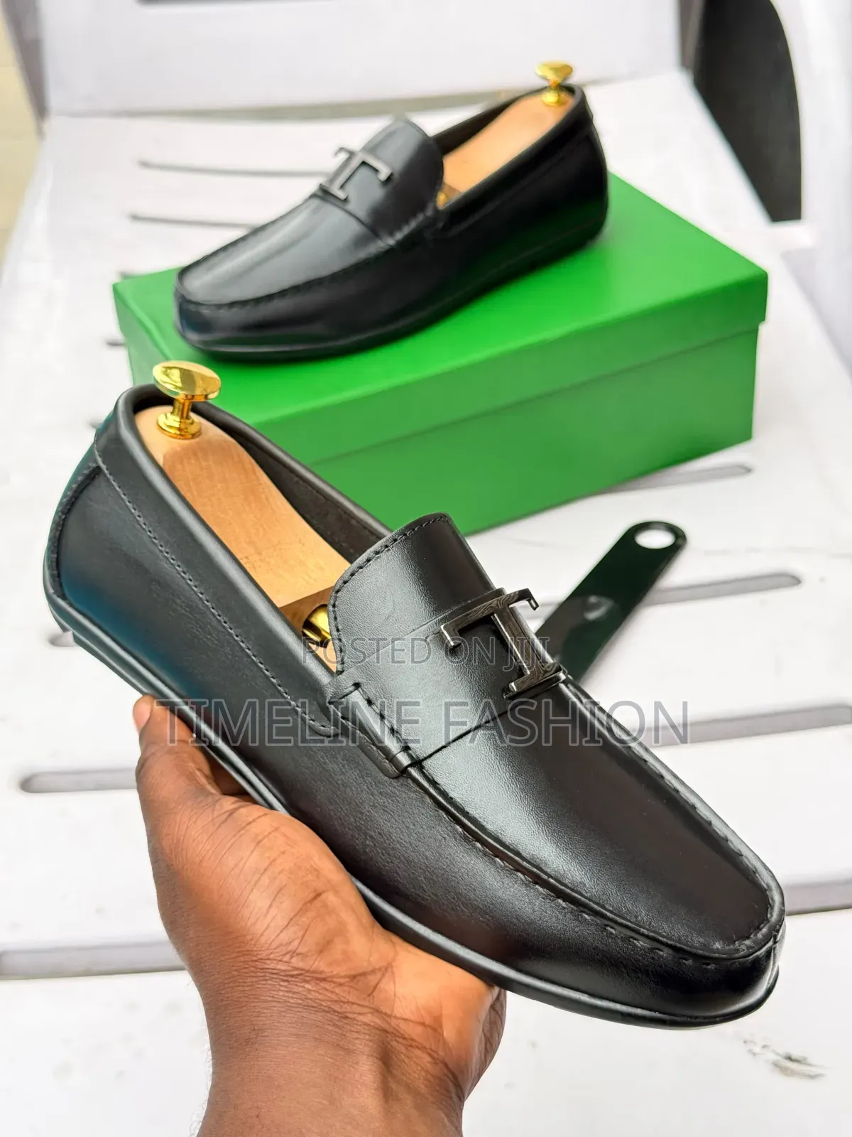 Quality Tod's Black Leather Loafers 39-46