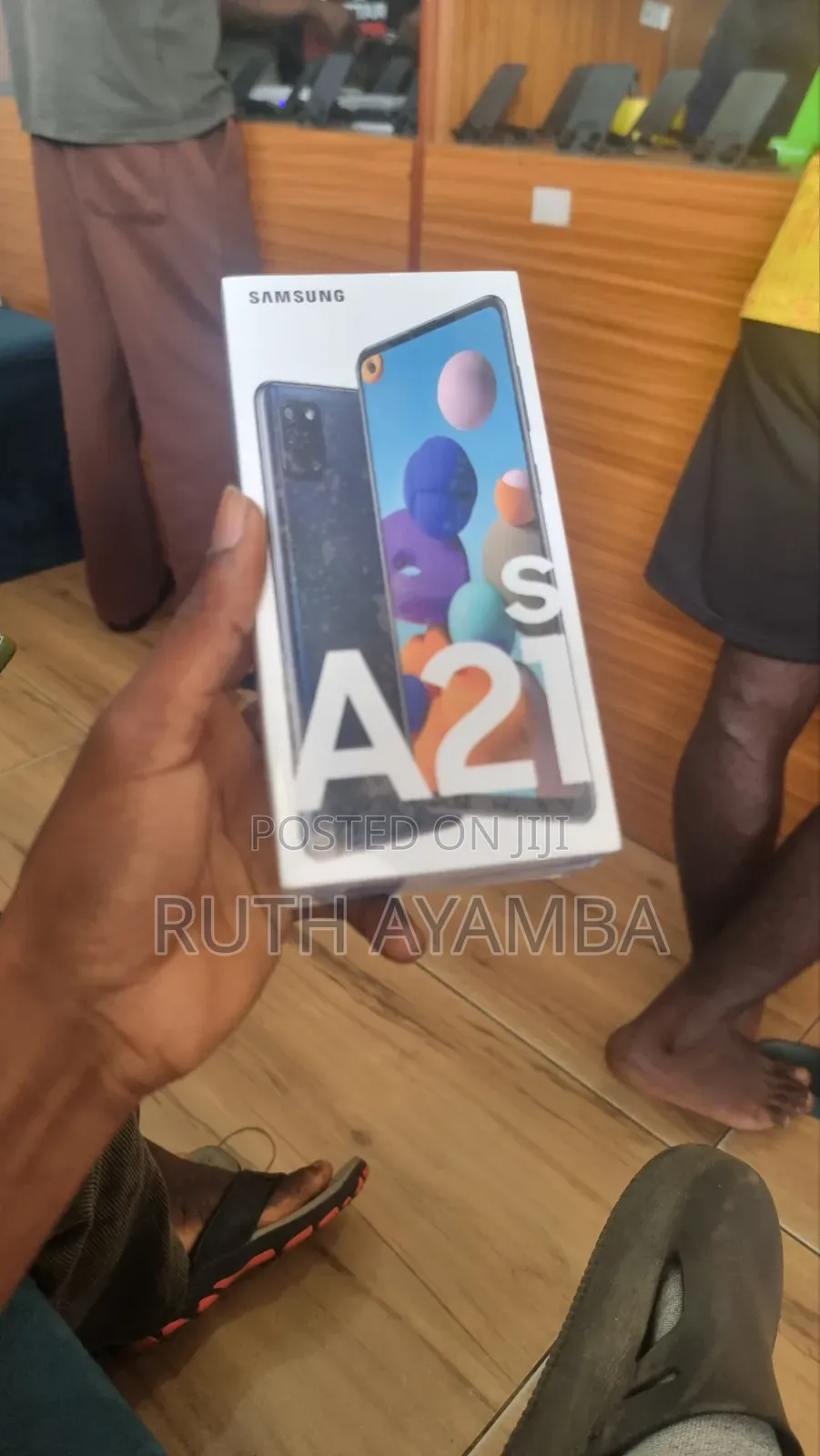 New Samsung Galaxy A21s 128 GB Black