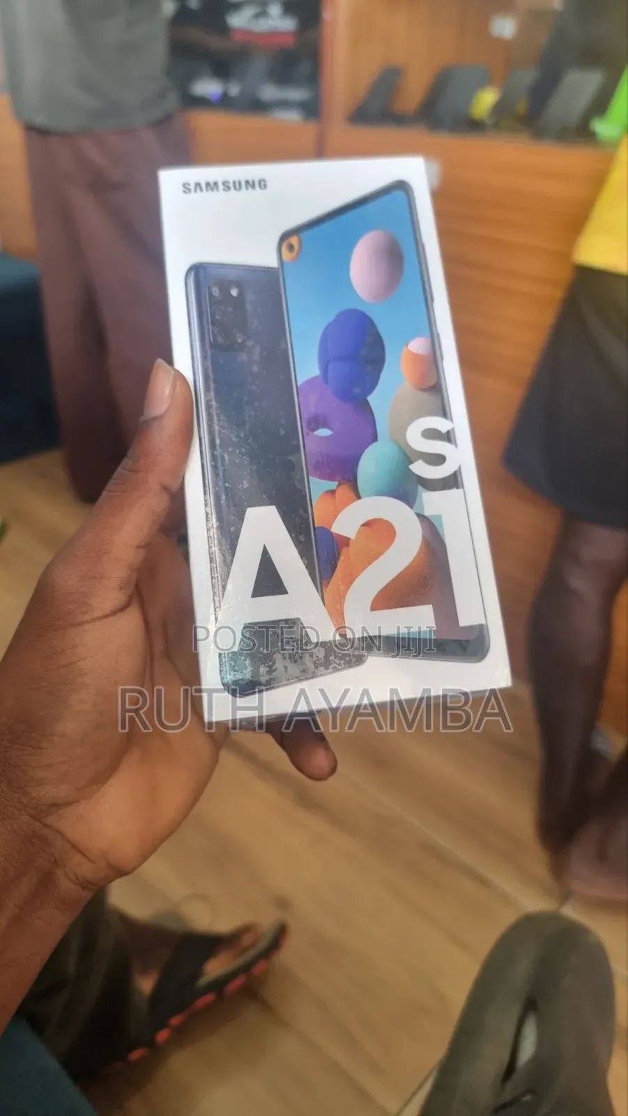 New Samsung Galaxy A21s 128 GB Black