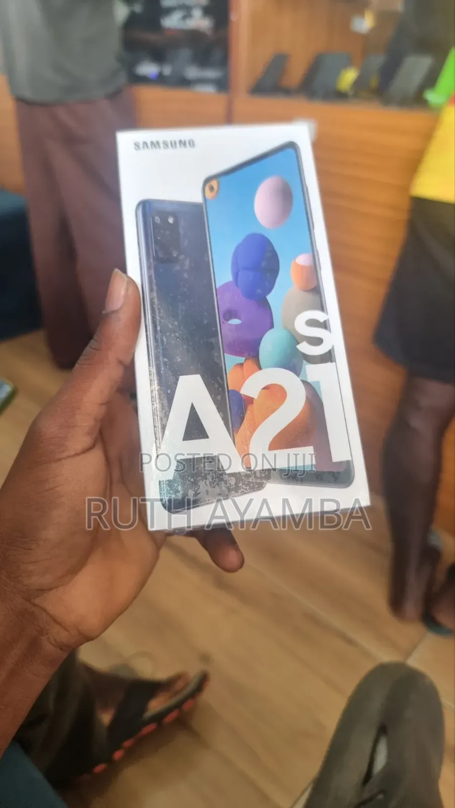 New Samsung Galaxy A21s 128 GB Black