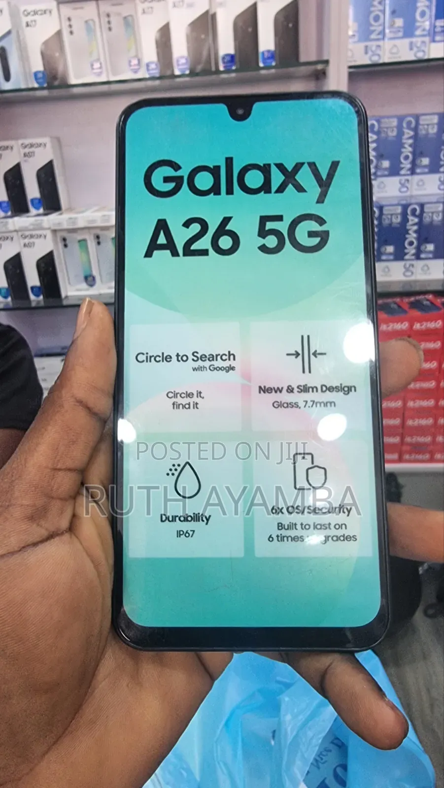 New Samsung Galaxy A26 128 GB Black