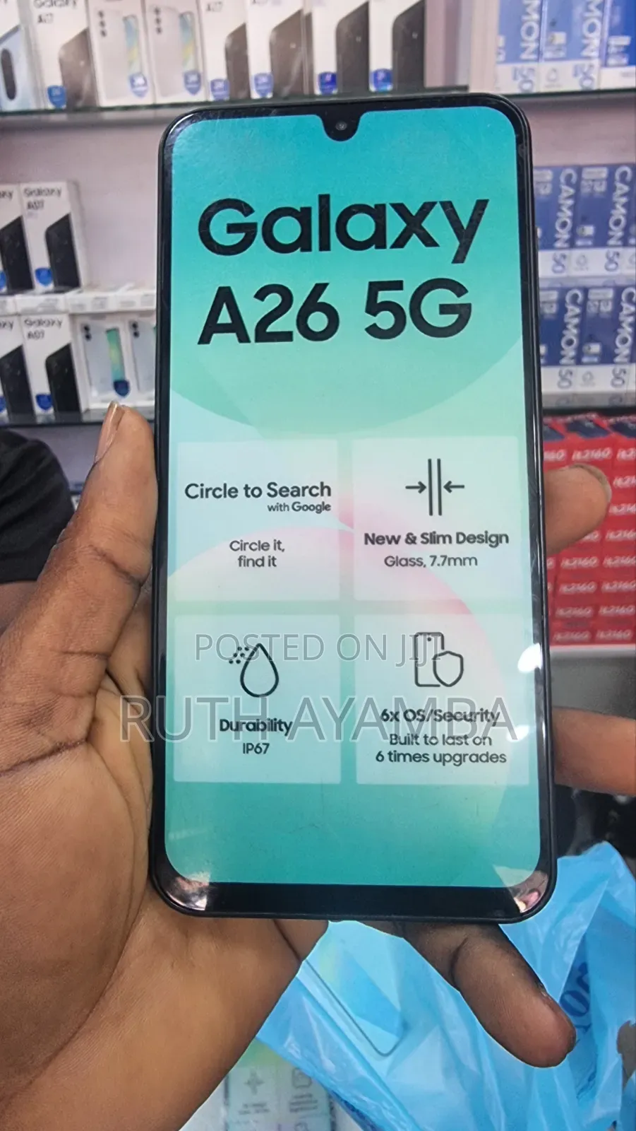 New Samsung Galaxy A26 128 GB Black