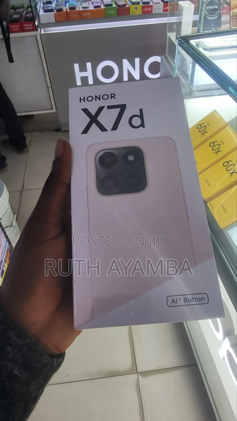 New Honor X7d 256 GB Black