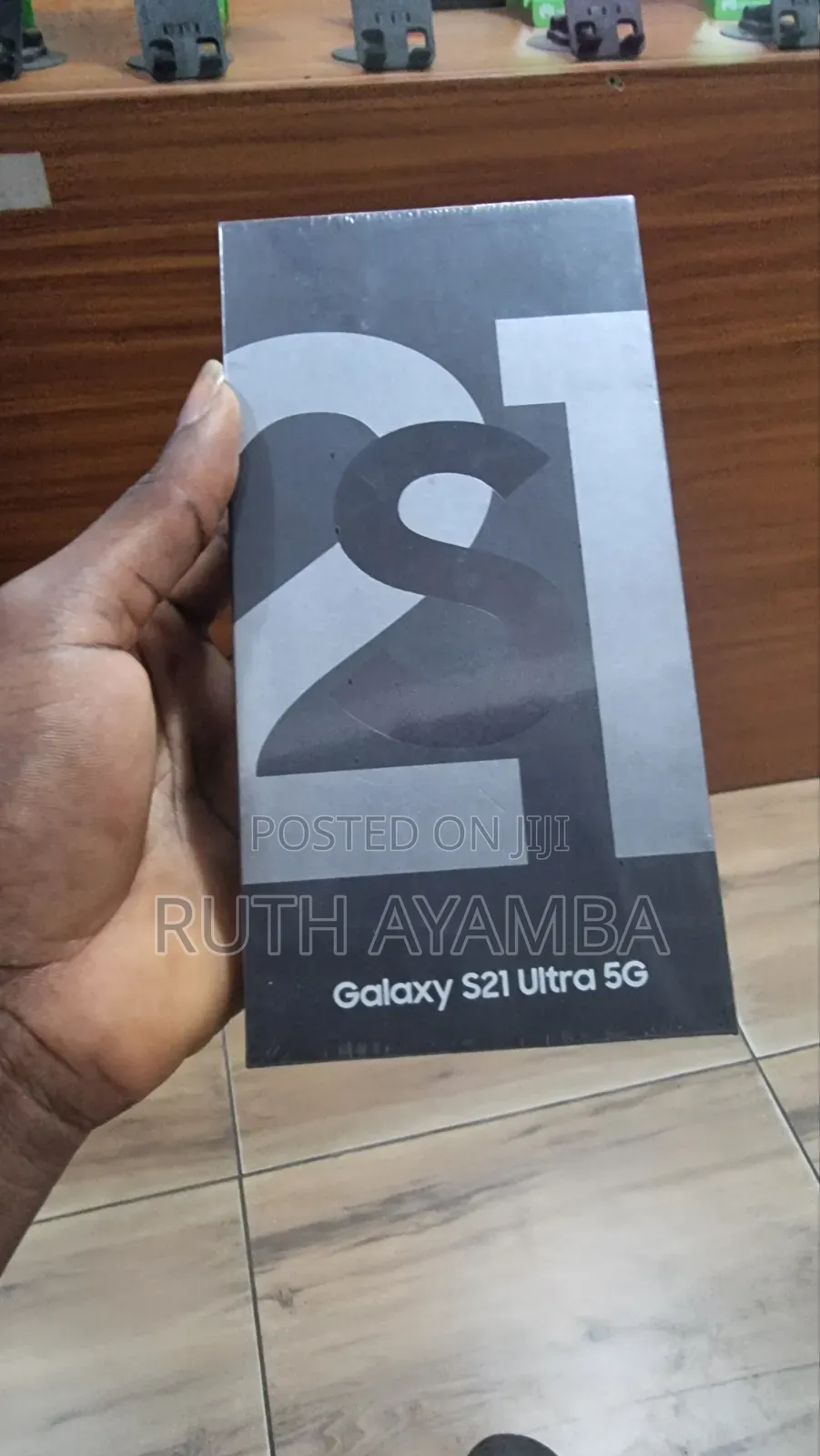 New Samsung Galaxy S21 Ultra 5G 128 GB Black