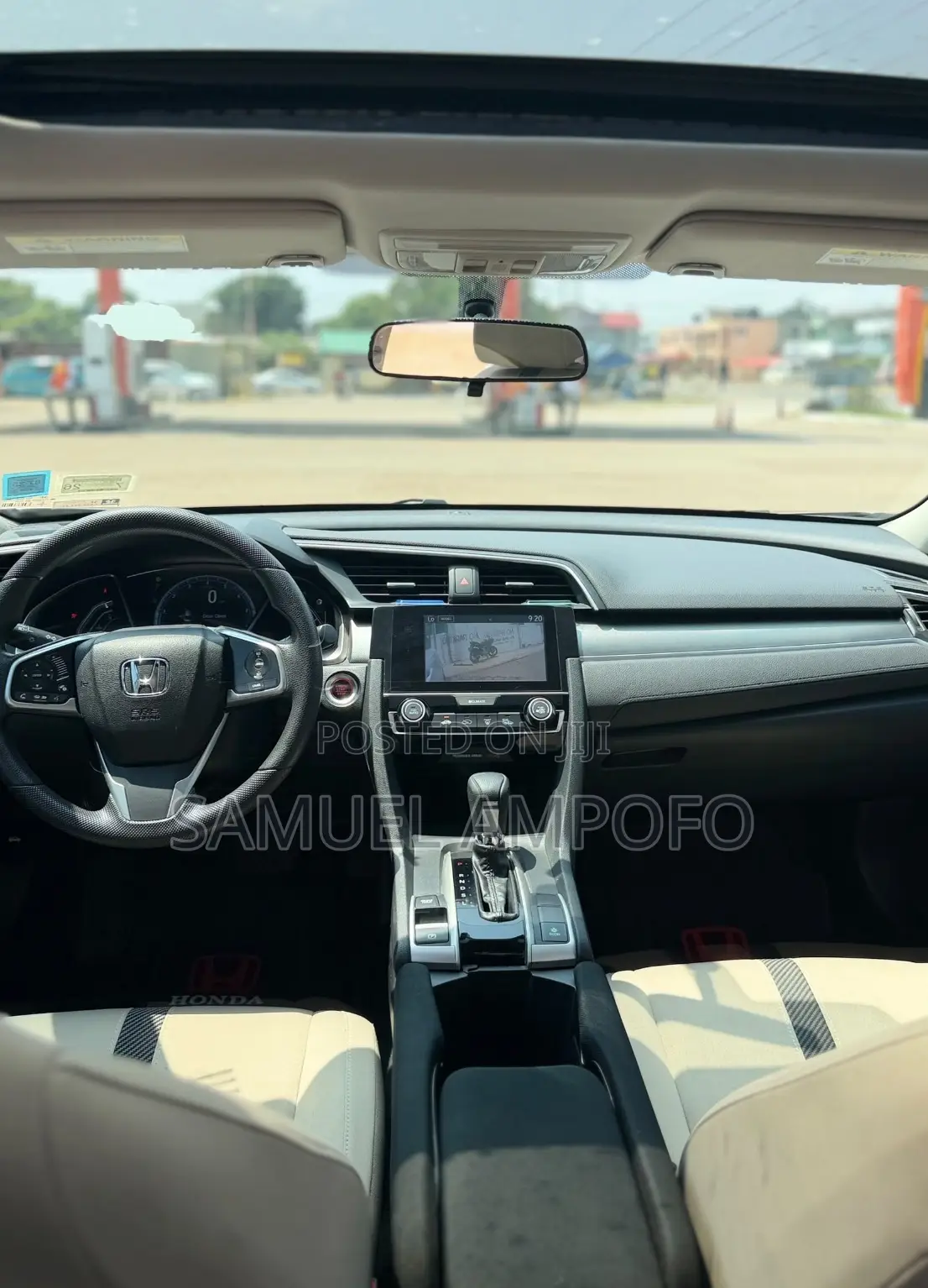 Honda Civic EX Sedan 2018 White