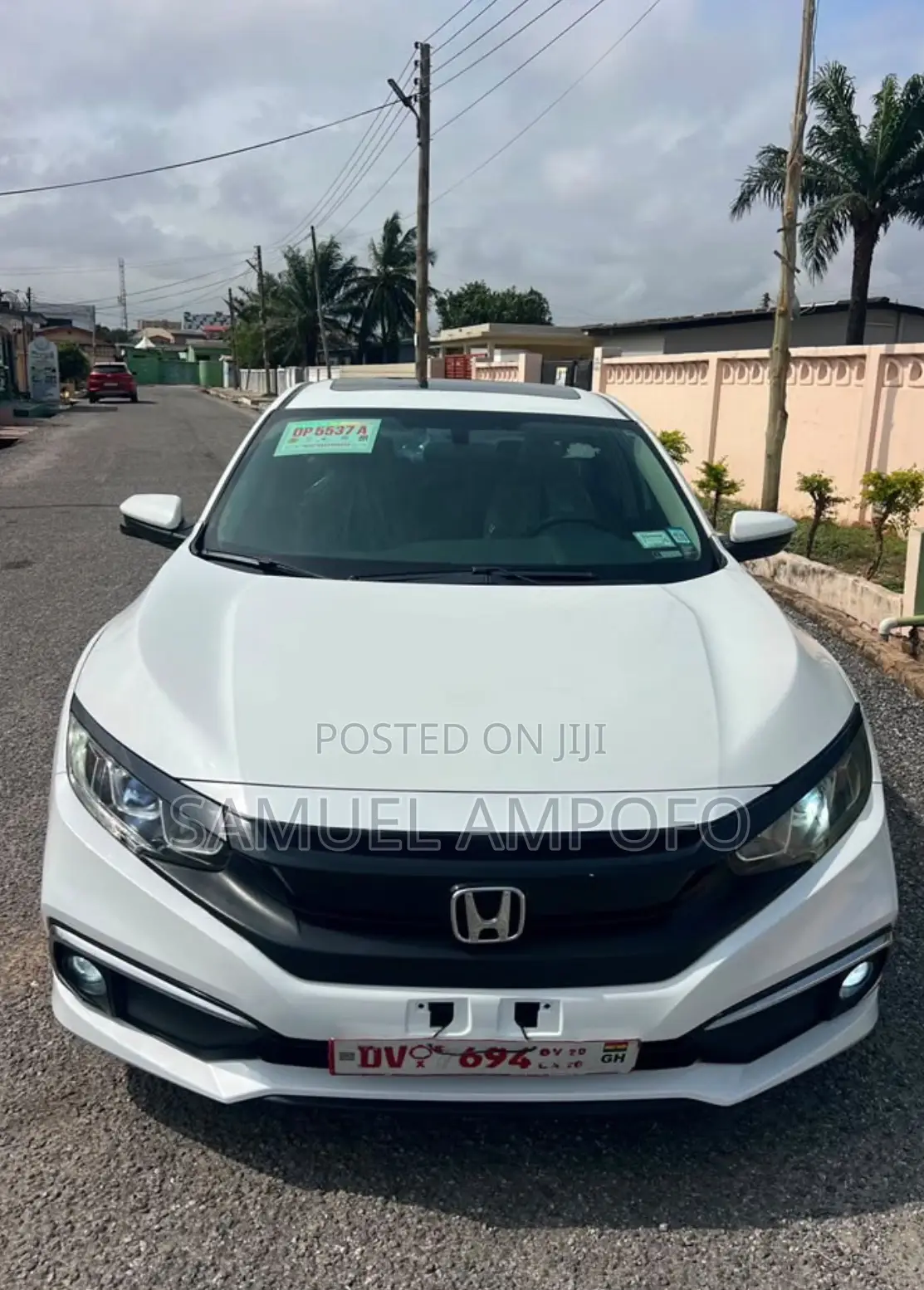 Honda Civic EX Sedan 2018 White
