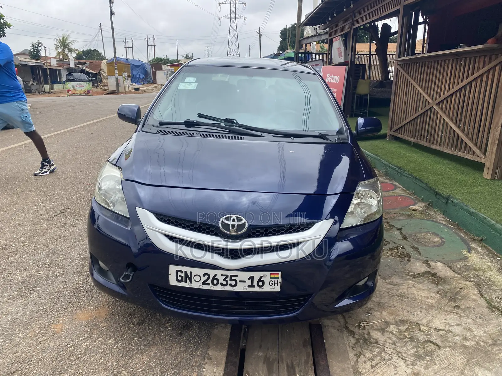 Toyota Yaris 2009 Blue