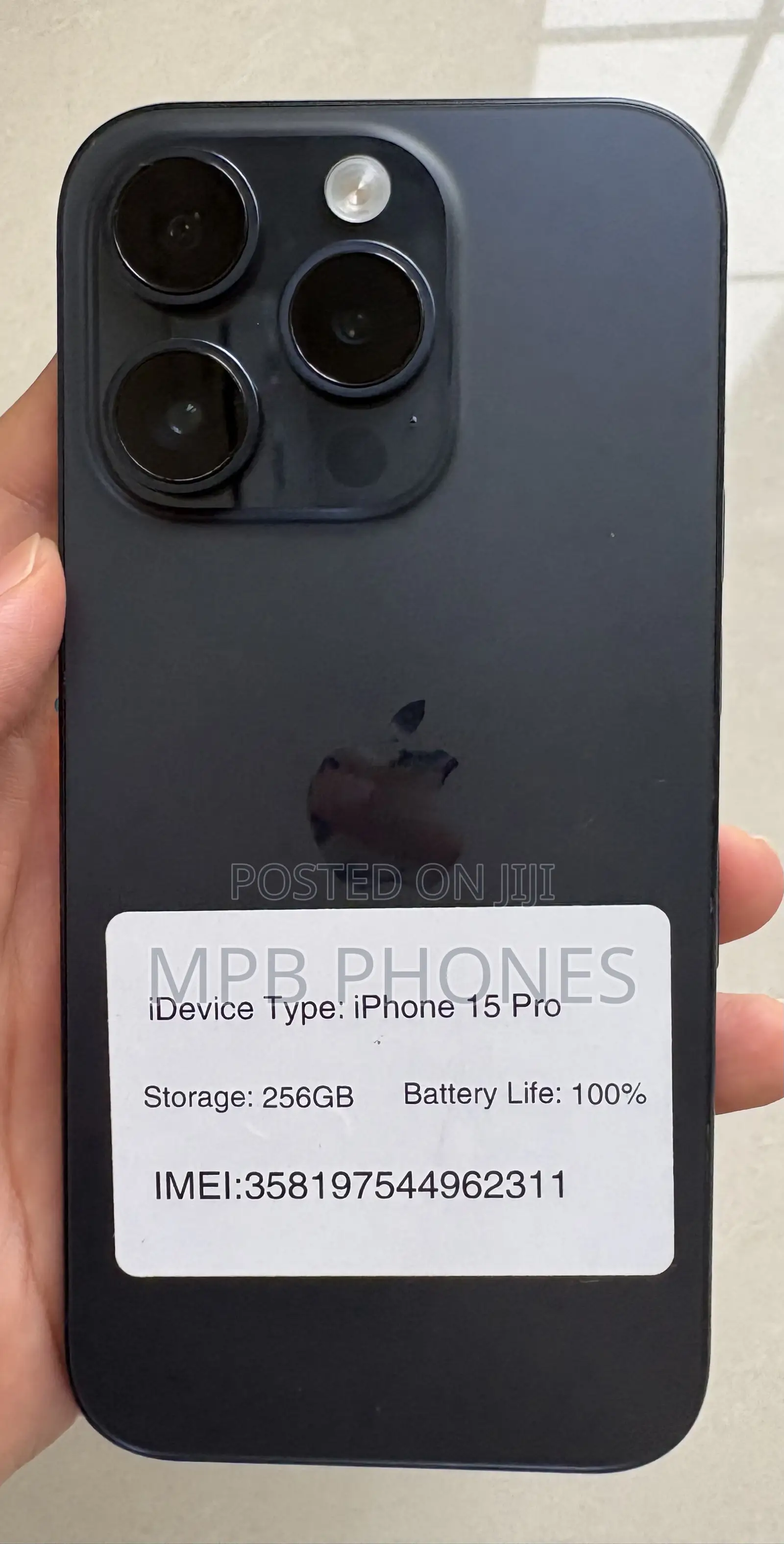 Apple iPhone 15 Pro 256 GB Blue