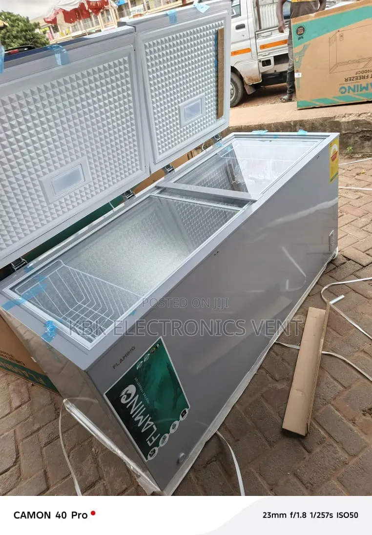 Property 600Liter Double Door Freezer