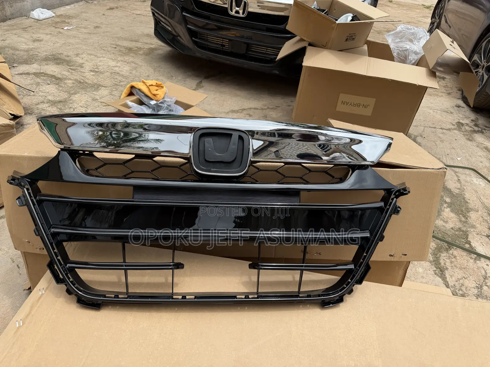 Honda Accord 2018 - 2020 Front Grille Upper and Lower