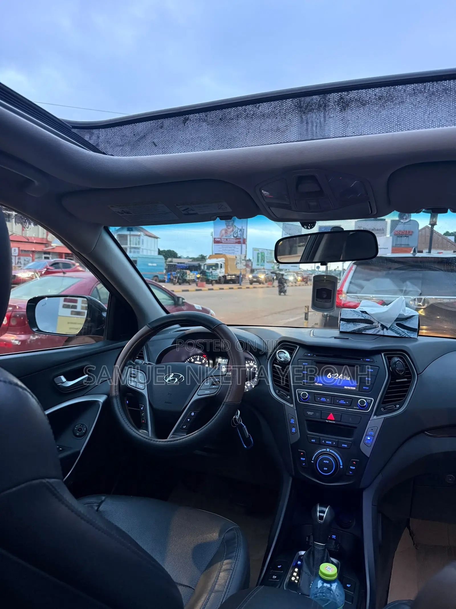 Hyundai Santa Fe SE Ultimate AWD 2017 Black