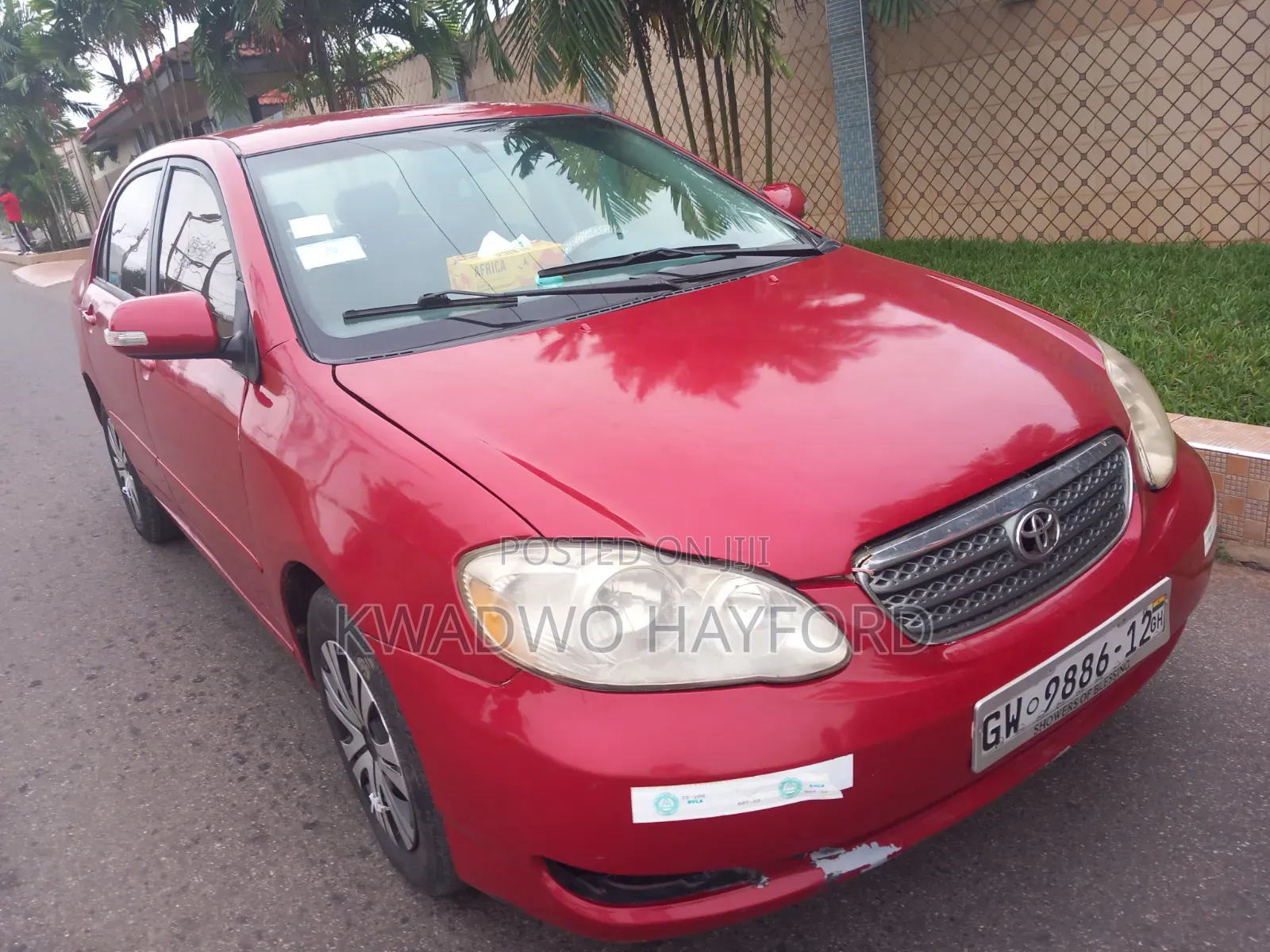 Toyota Corolla 2005 Red