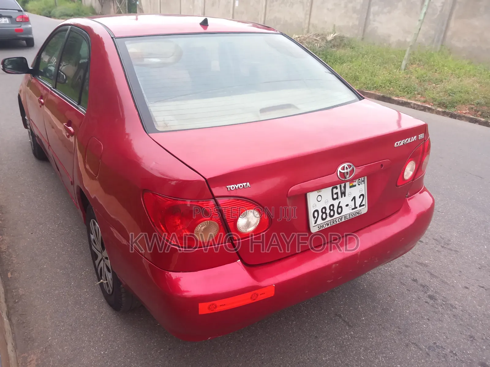 Toyota Corolla 2005 Red