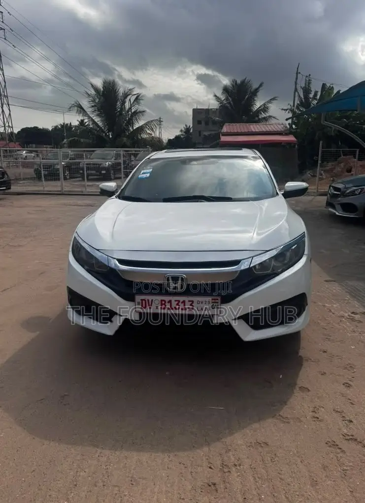 Honda Civic EX Sedan 2018 White