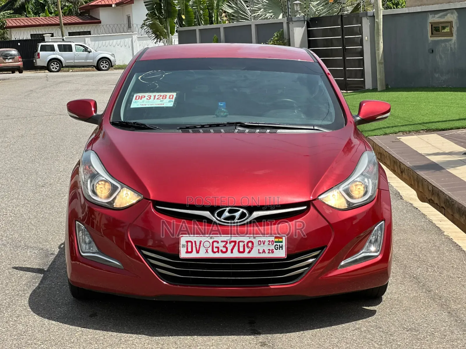 Hyundai Elantra 2016 Red