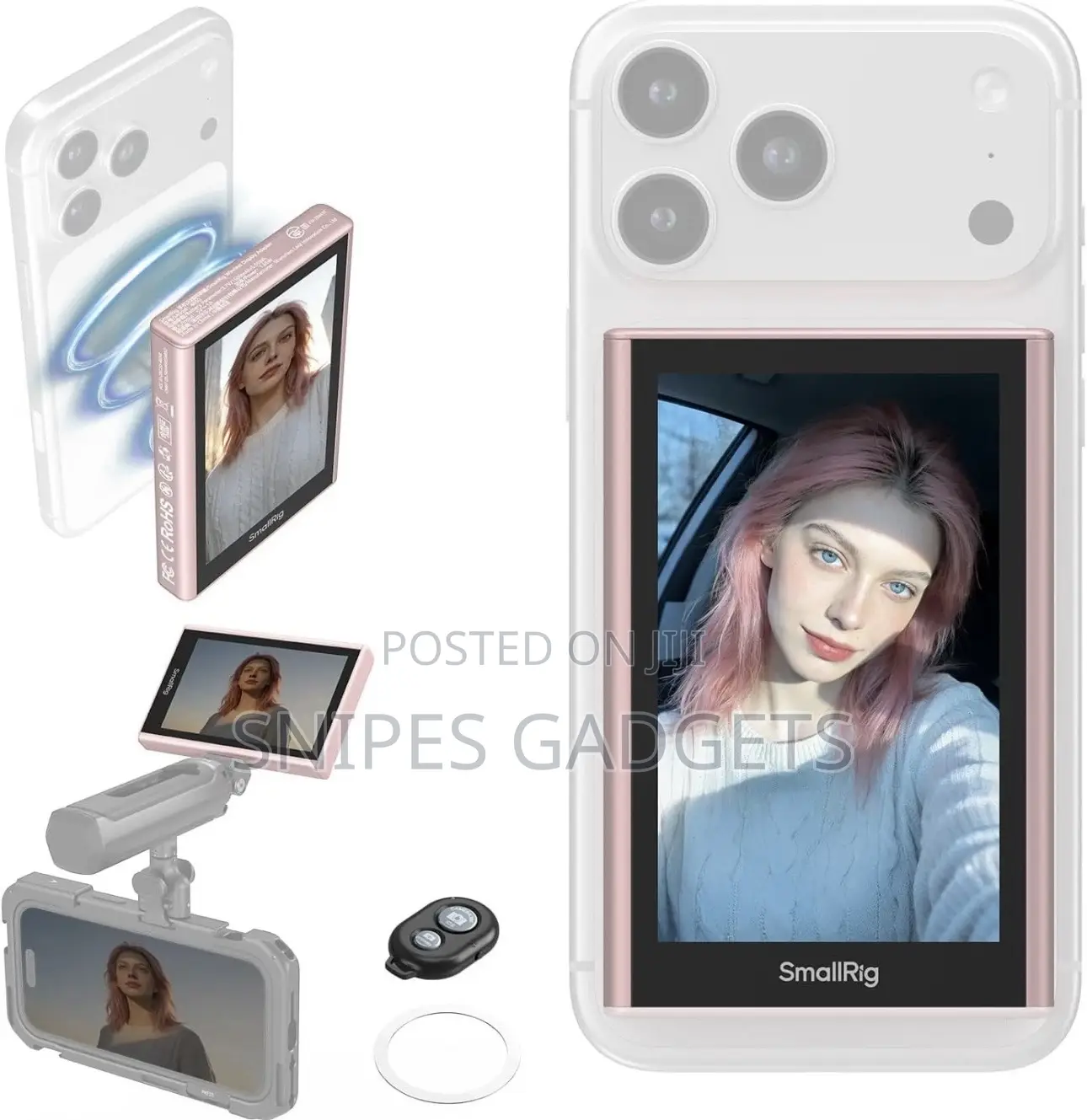 SmallRig Wireless Video Monitor for Phone(1080p) With Wireless Control