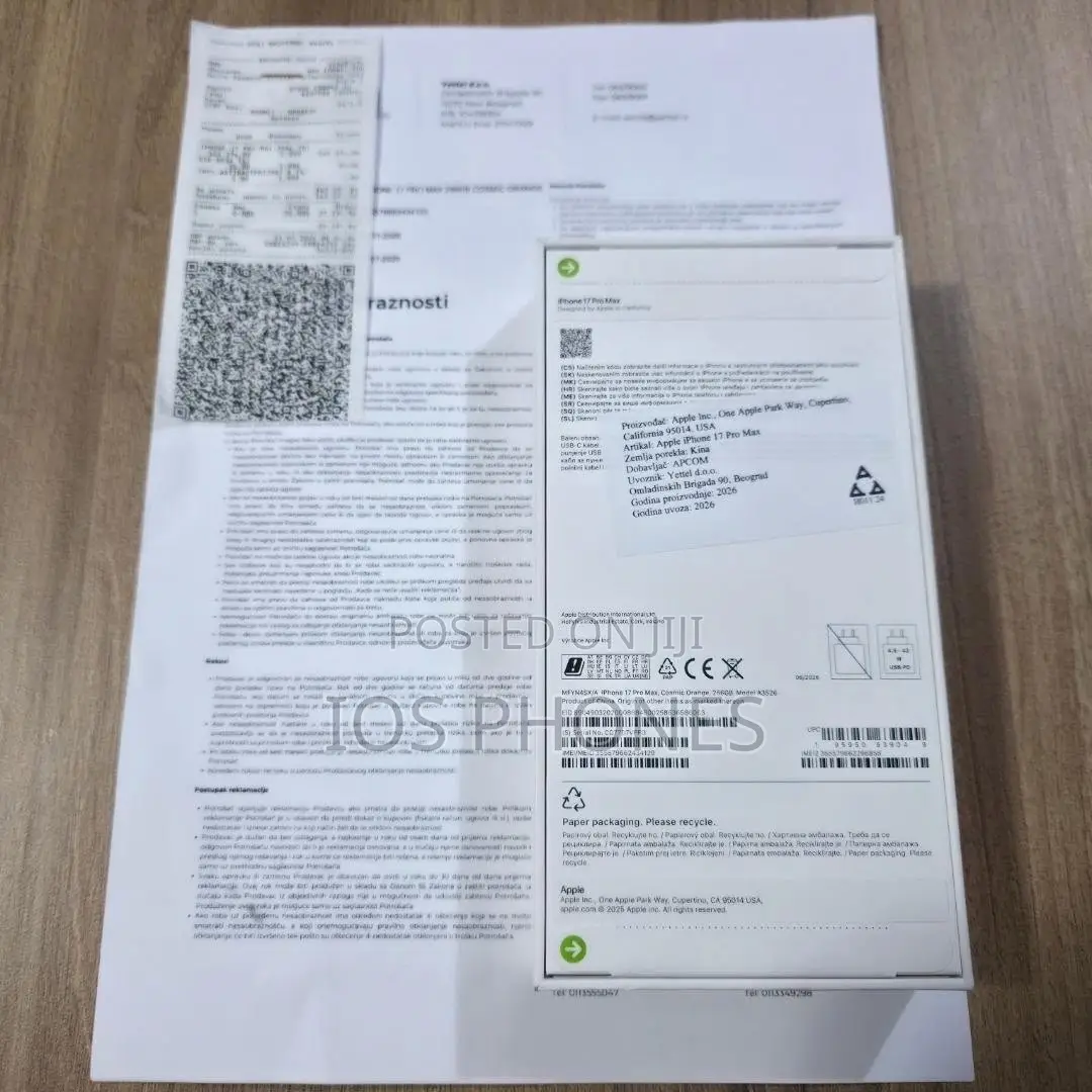 New Apple iPhone 17 Pro Max 512 GB Orange