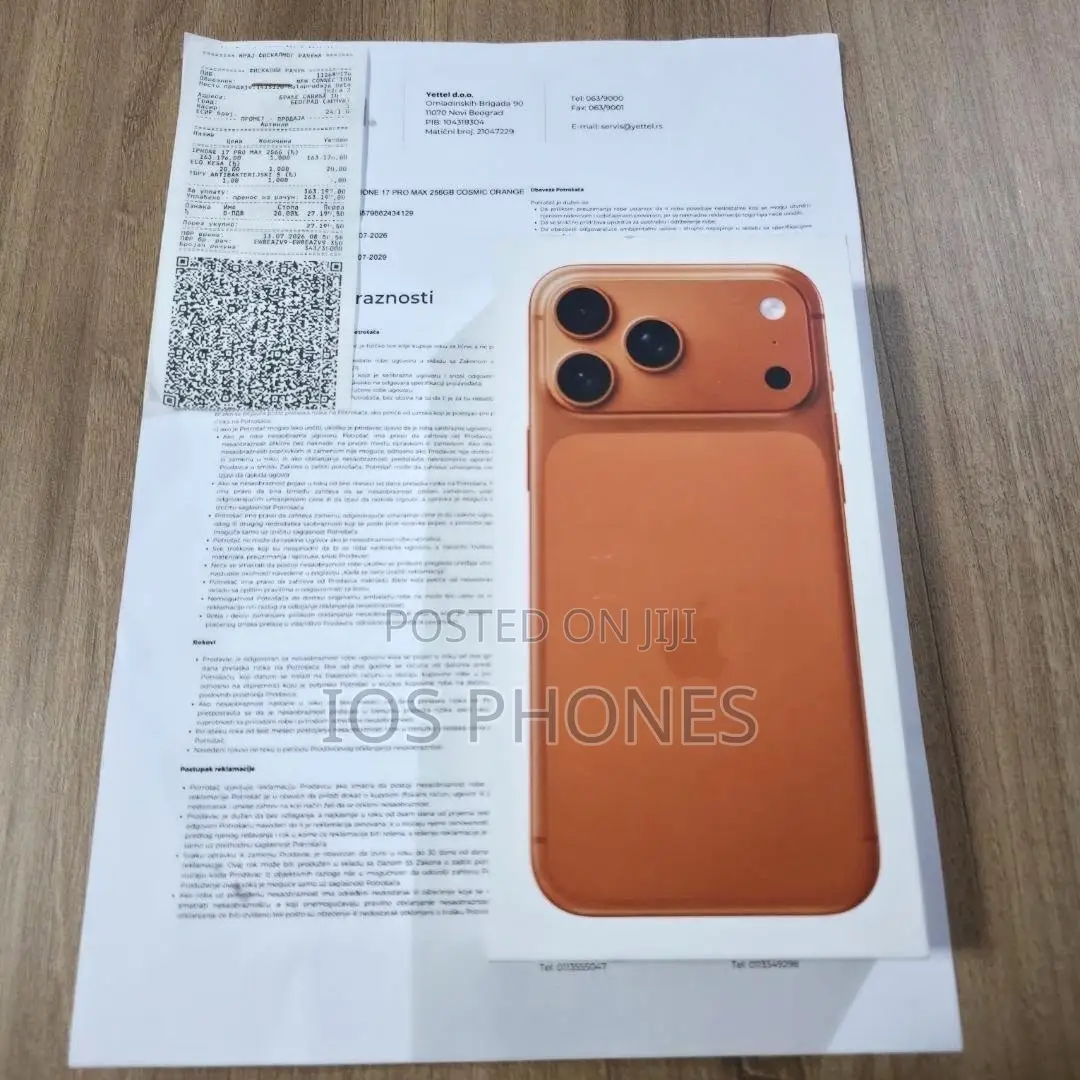 New Apple iPhone 17 Pro Max 512 GB Orange