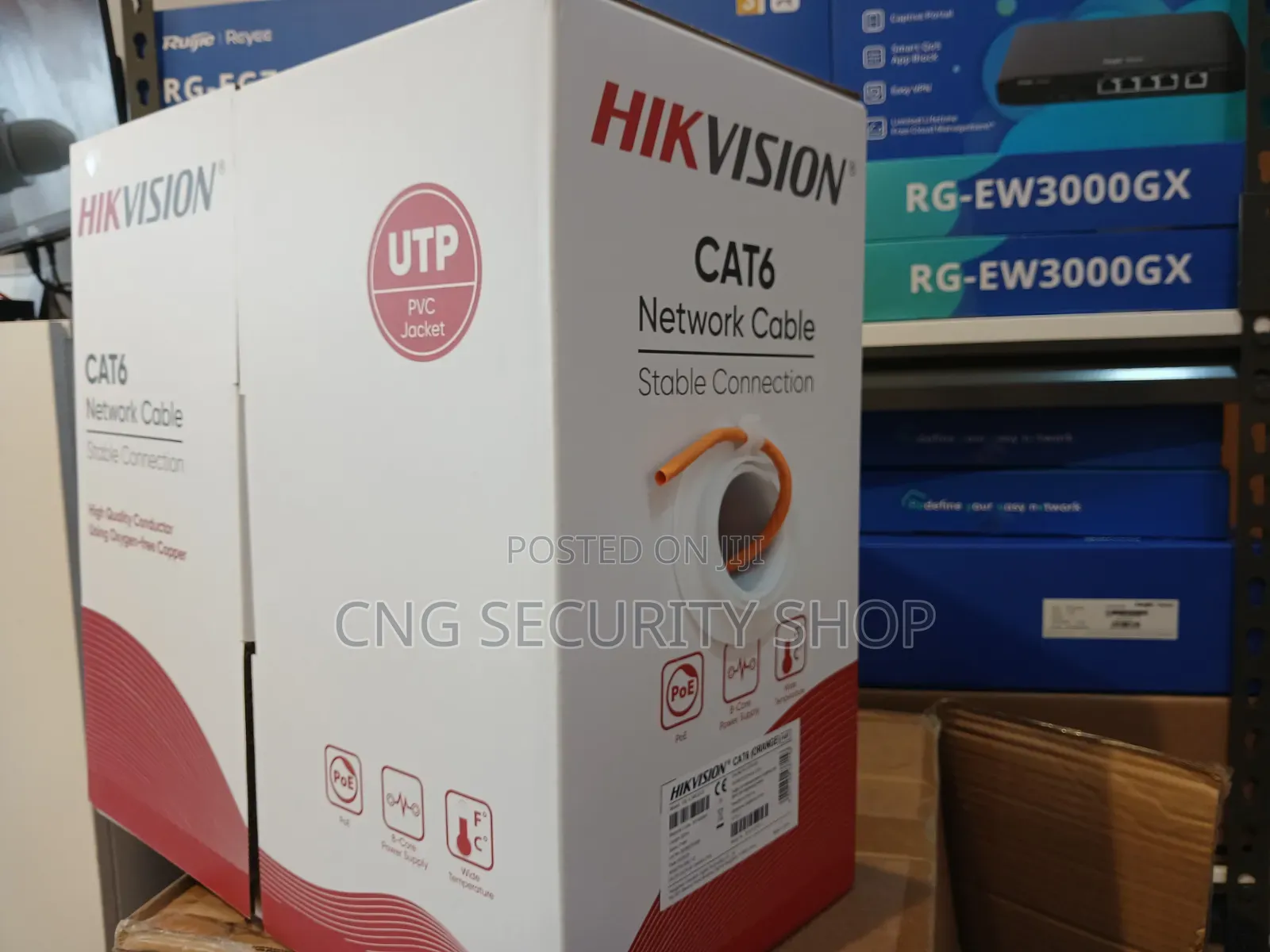Hikvision Cat6 UTP Cable DS-1LN6UZCO
