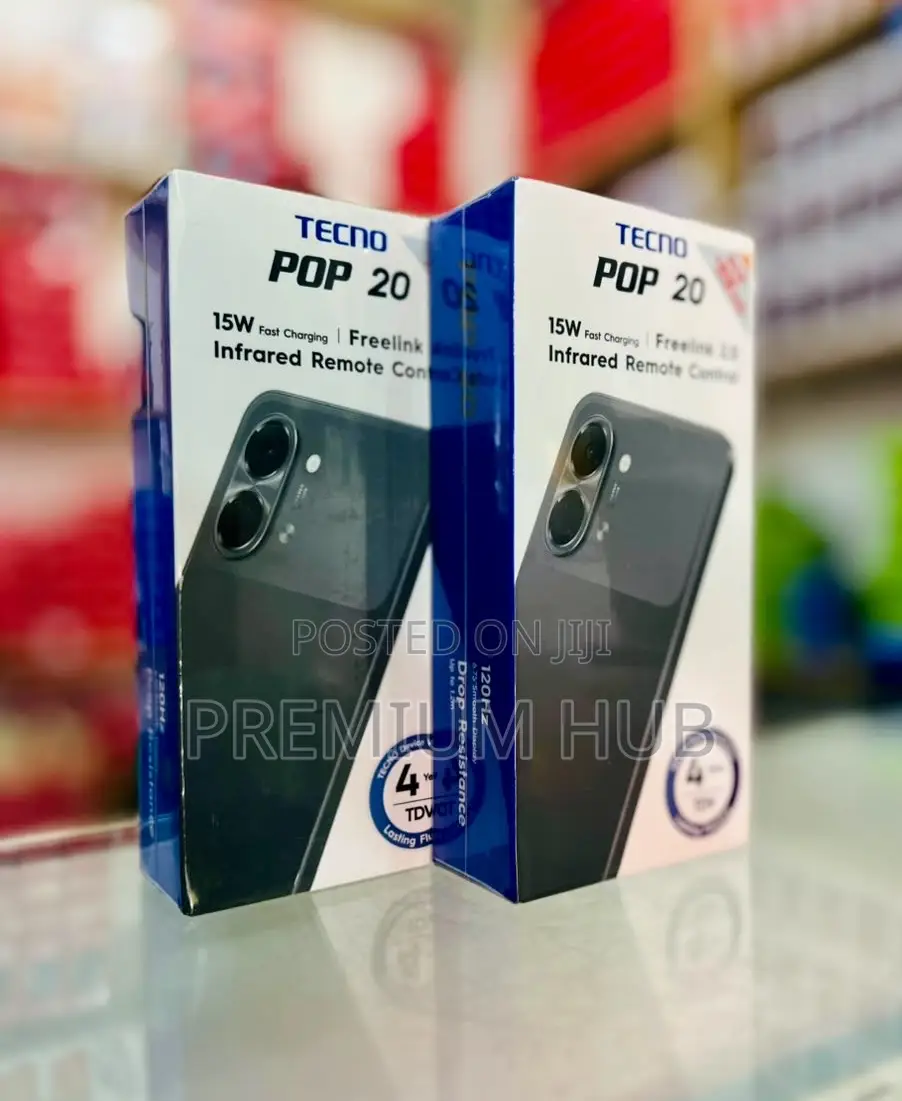 New Tecno Pop 20 128 GB Black