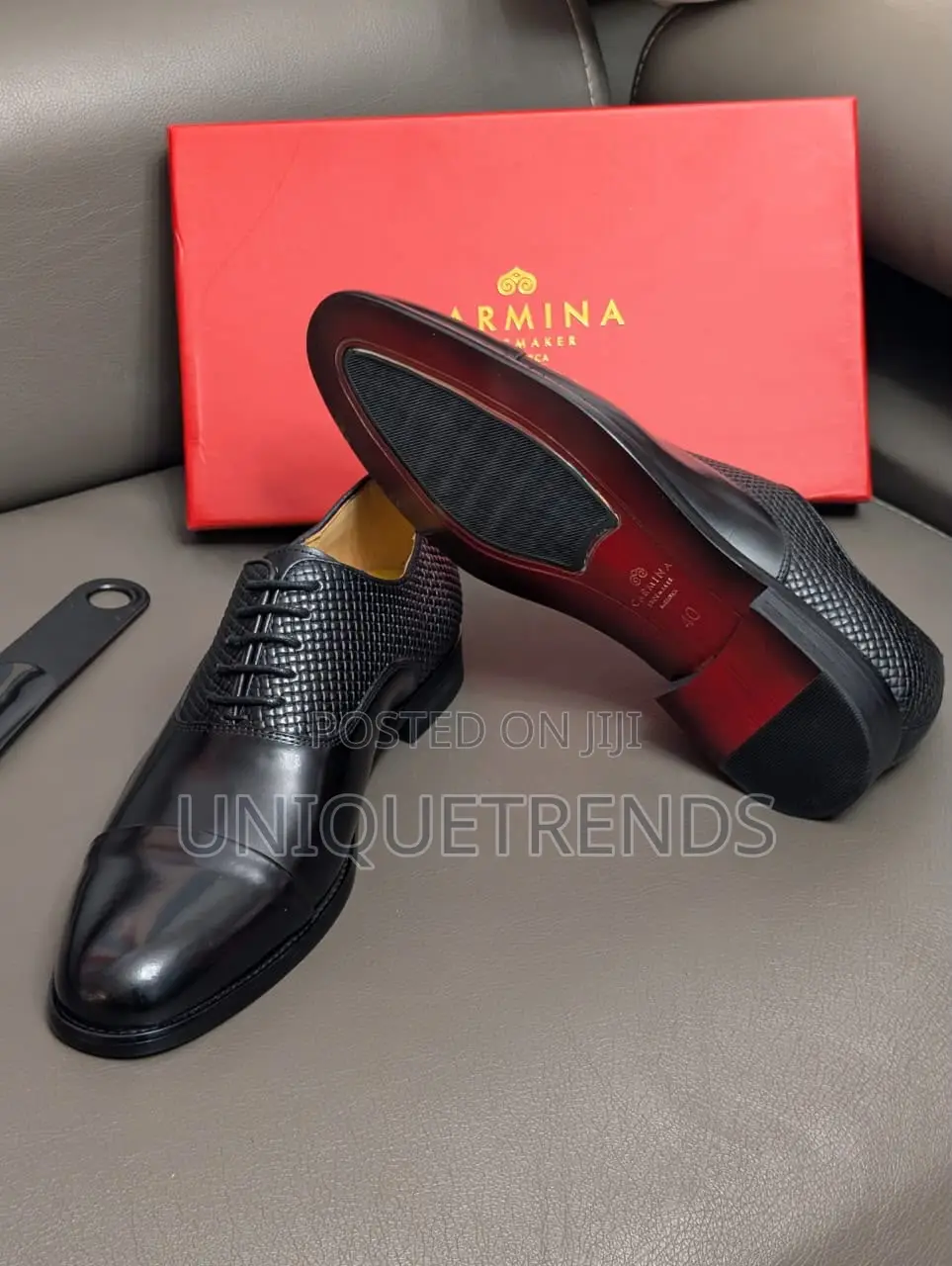 Executive CARMINA Leather Oxfords Shoe