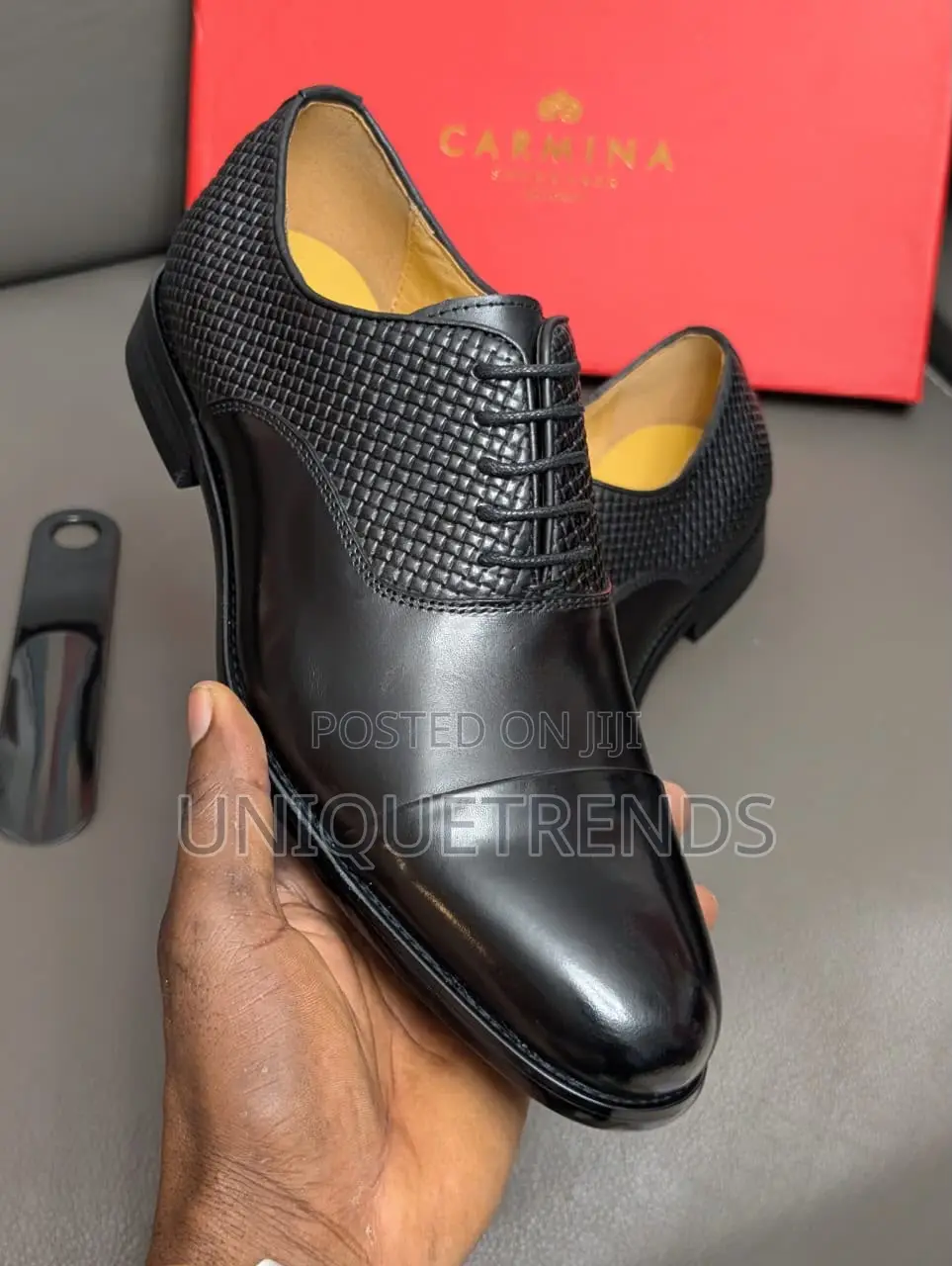 Executive CARMINA Leather Oxfords Shoe
