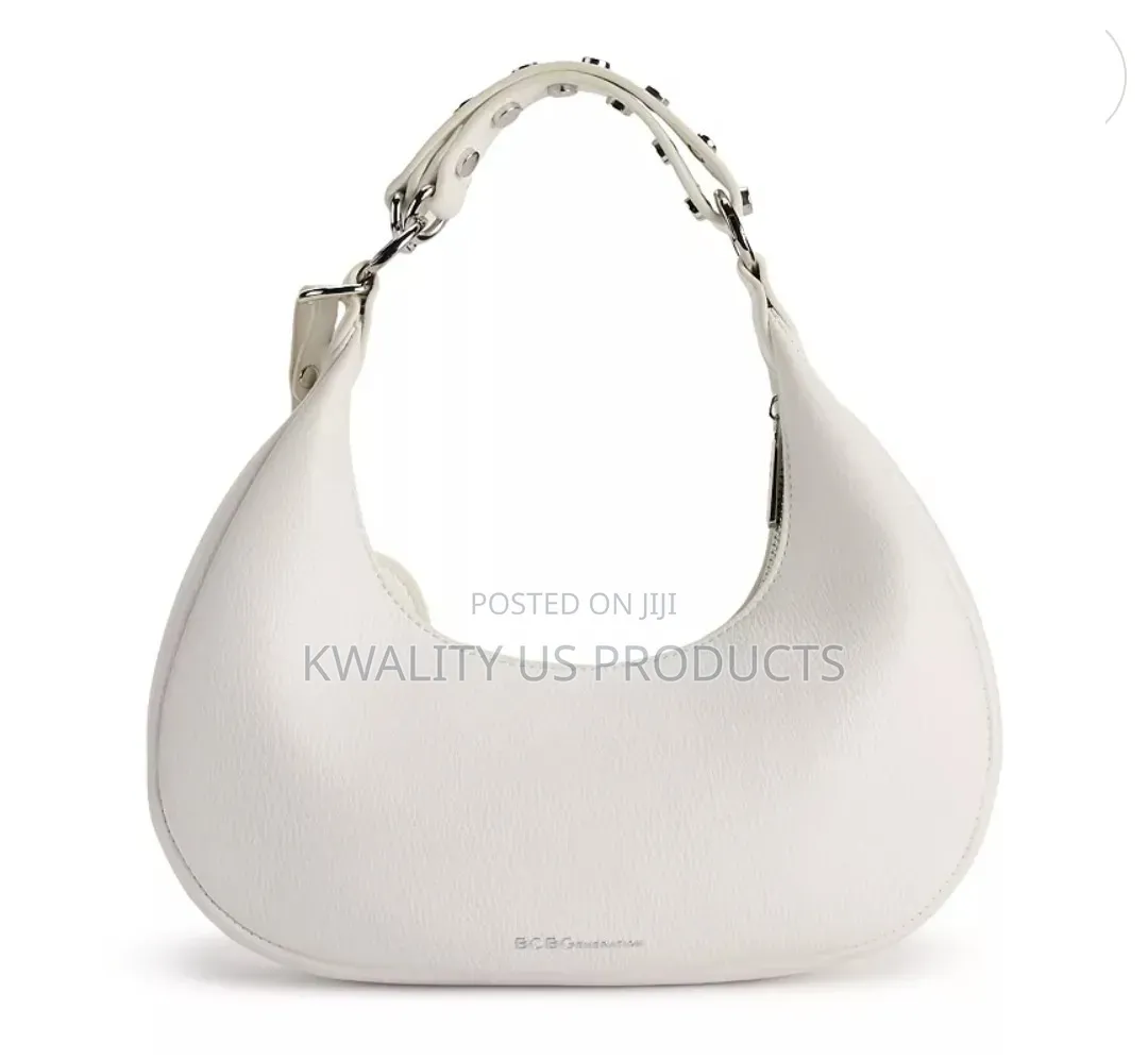 BCBGeneration Wear-2-Ways Women's Studded Half Moon Bag