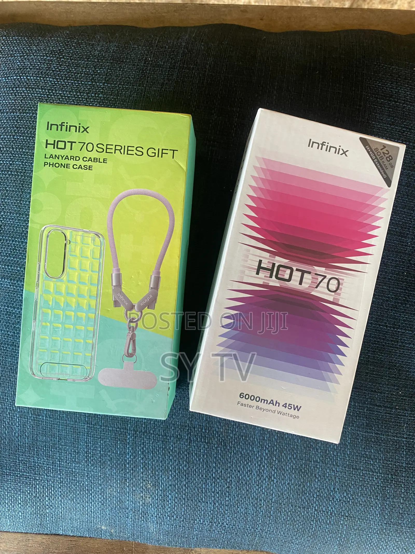 New Infinix Hot 70 256 GB Black