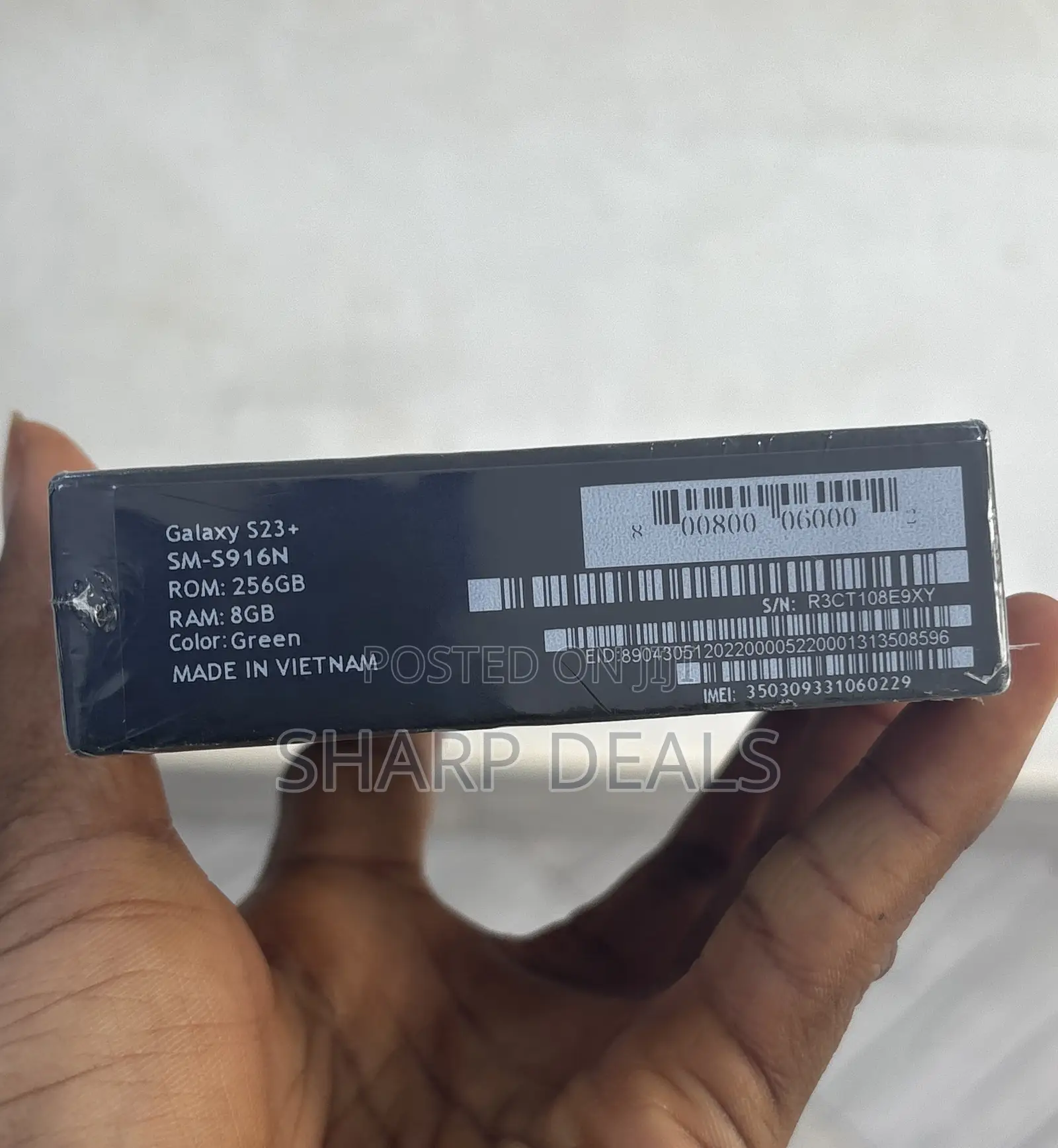 New Samsung Galaxy S23+ 256 GB Green