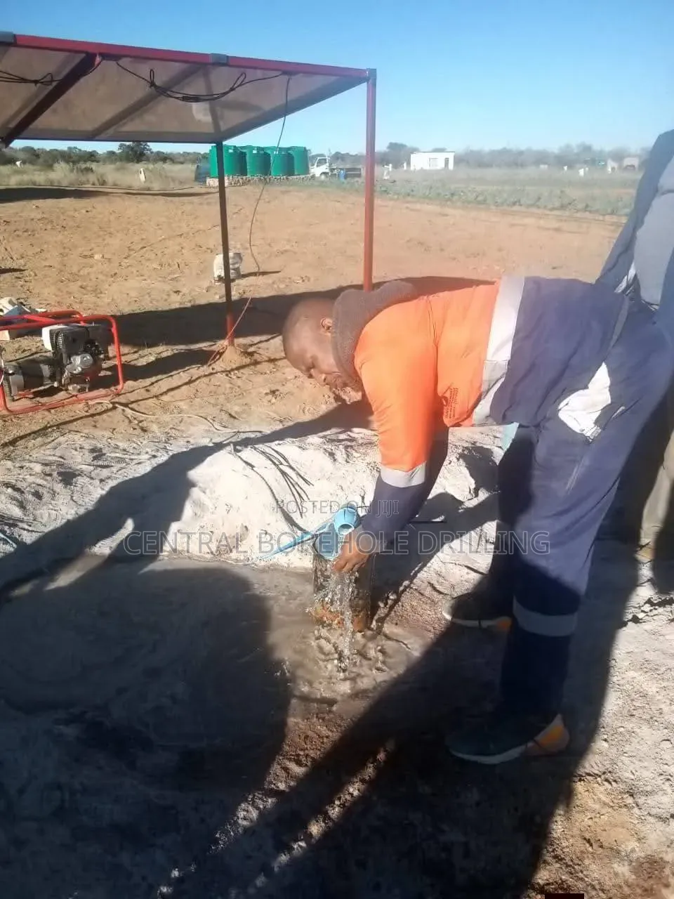 Ga West Municipal Borehole Drilling and Old Borehole Repair