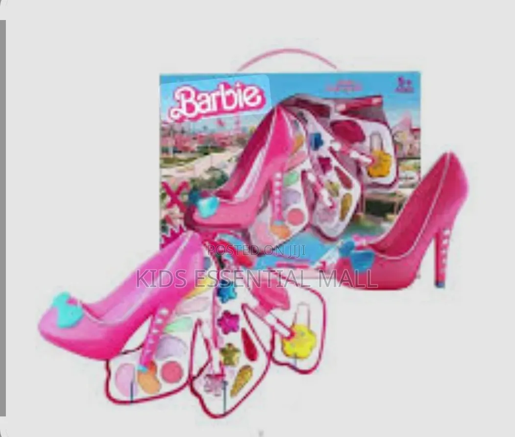 Barbie Triple Heel Makeup Set for Kids