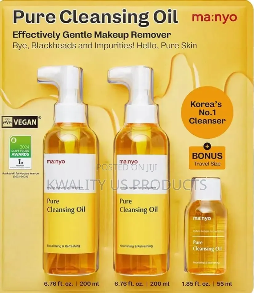 Manyo Pure Cleansing Oil - 3 Pack 2