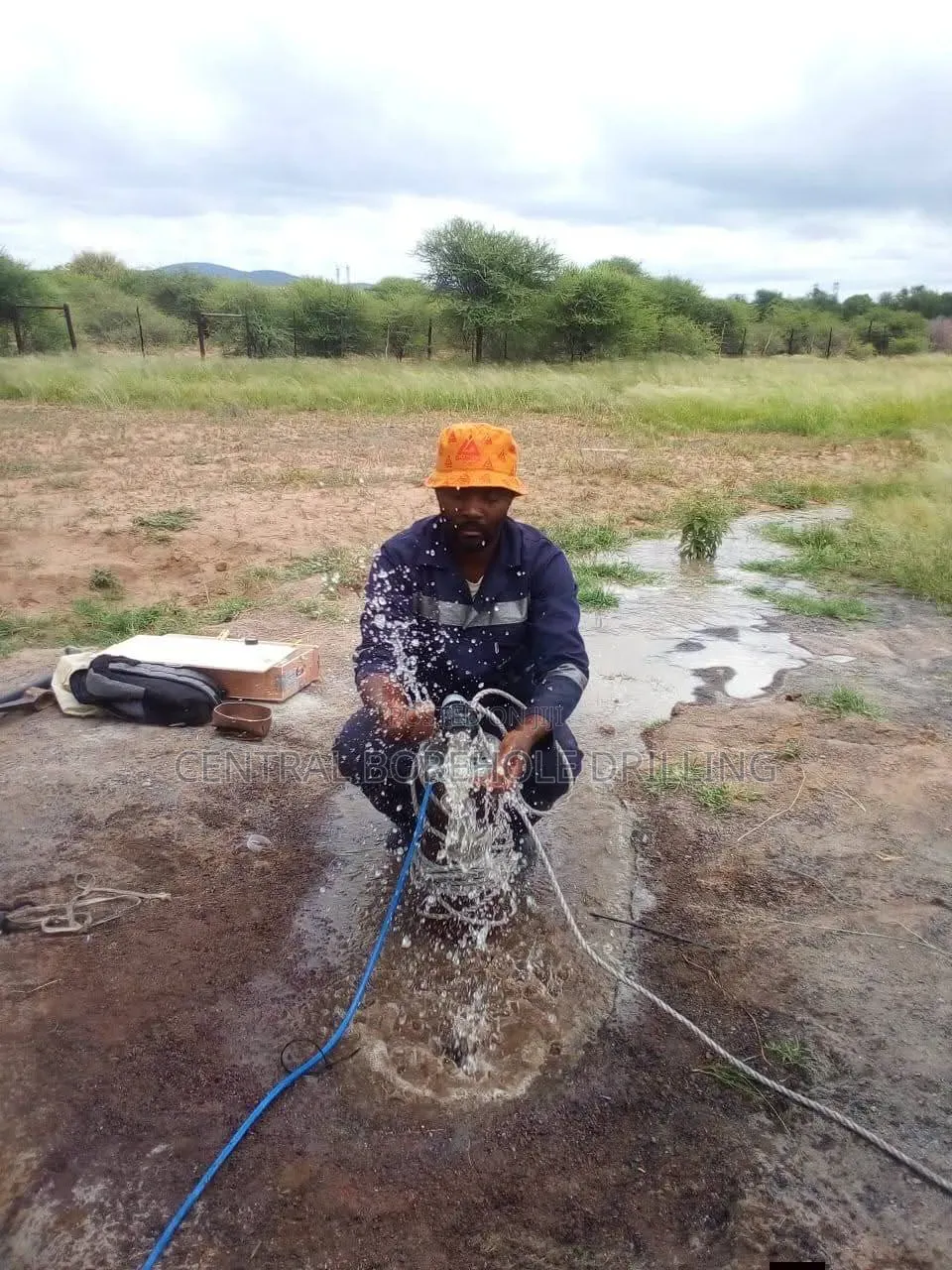 Upper Denkyira West Borehole Drilling and Old Borehole Repair