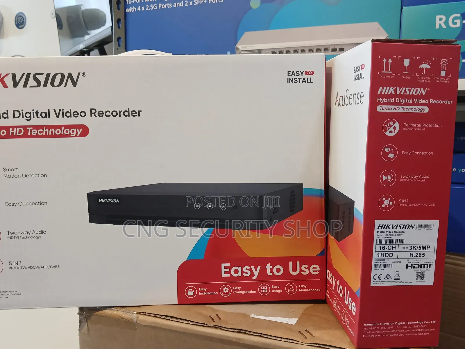 16ch Hybrid Digital Video Recorder Acusense for /5mp
