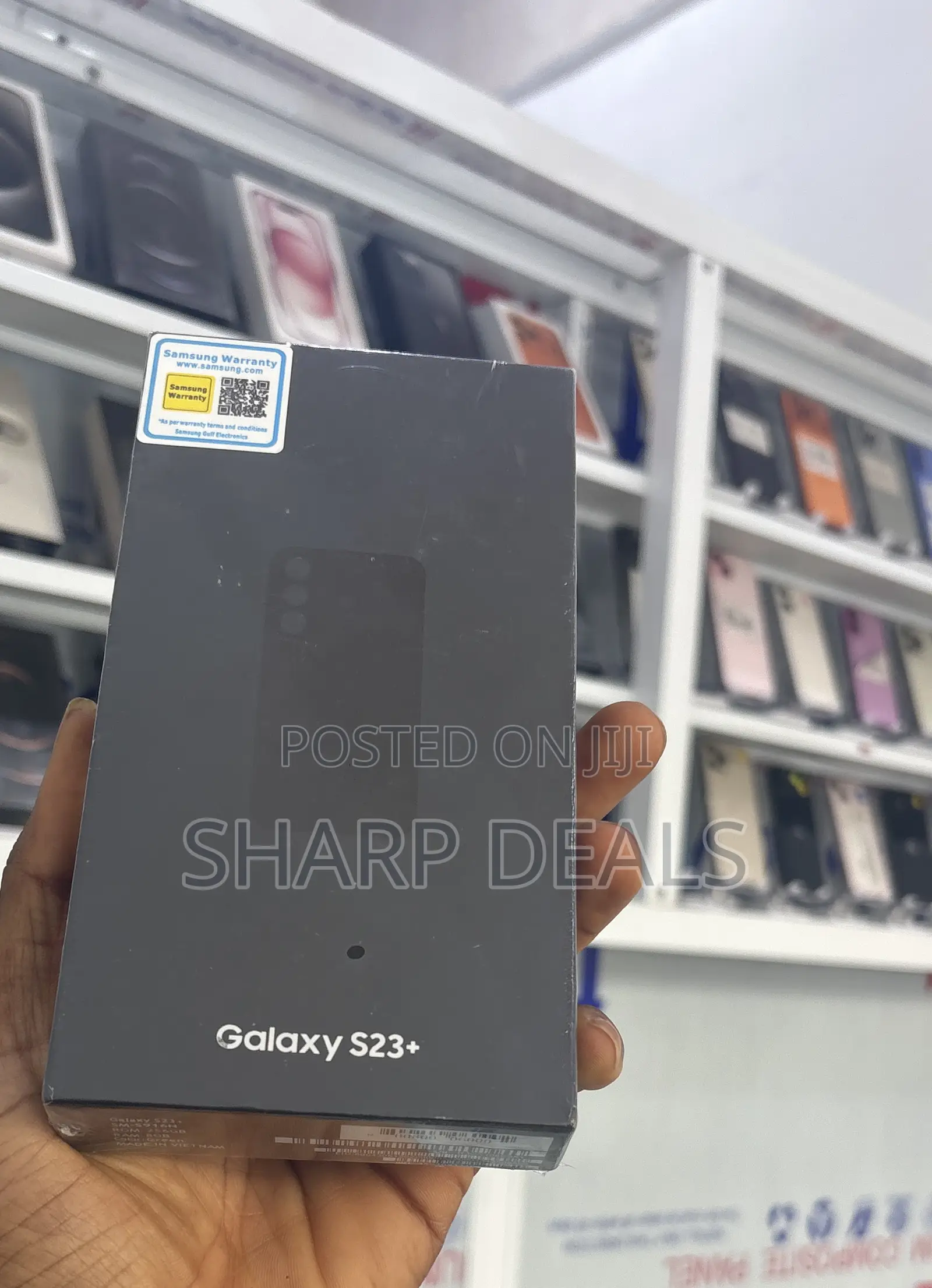 New Samsung Galaxy S23+ 256 GB Black