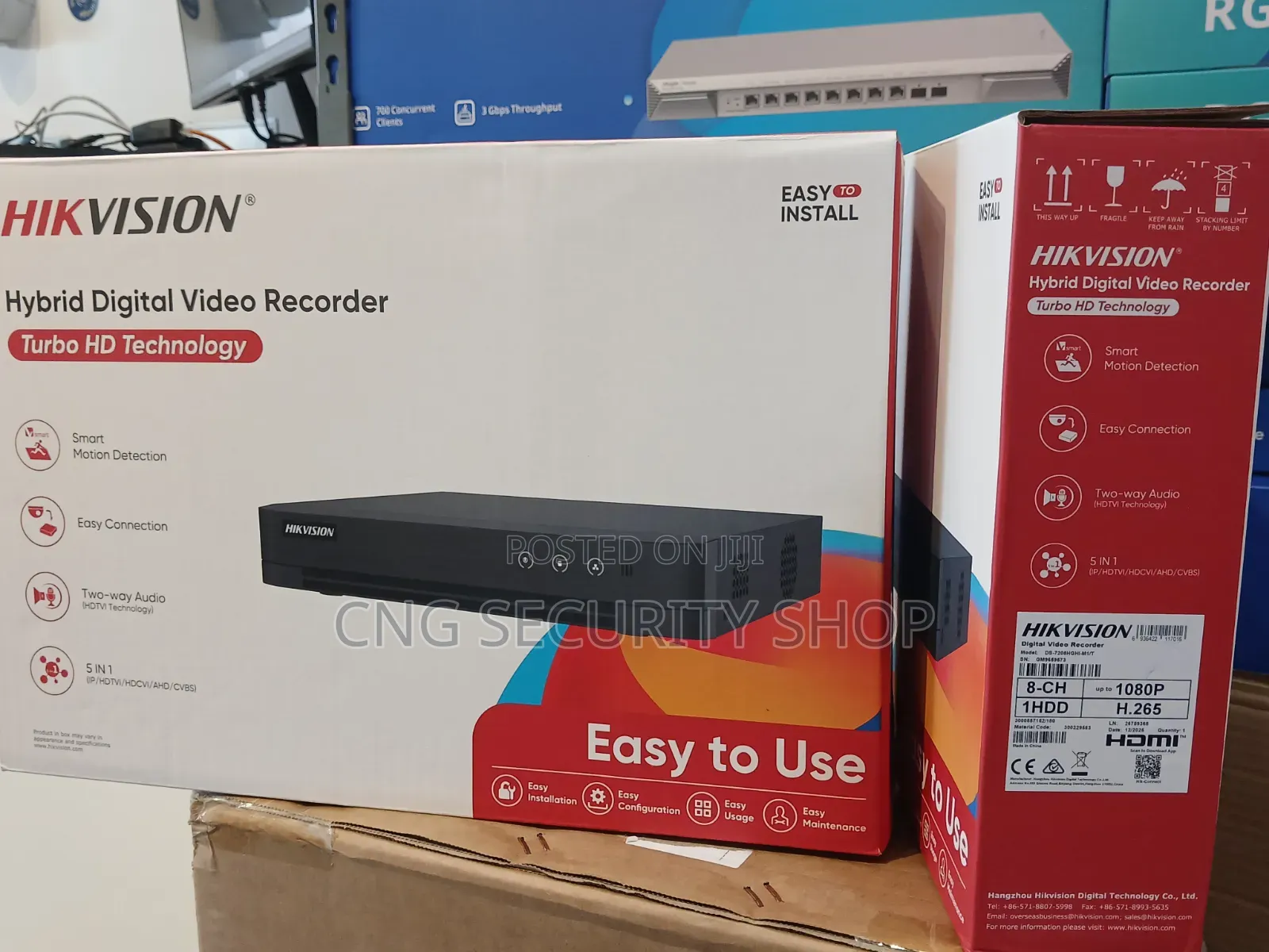 8ch Hybrid Digital Video Recorder Acusense for 2mp