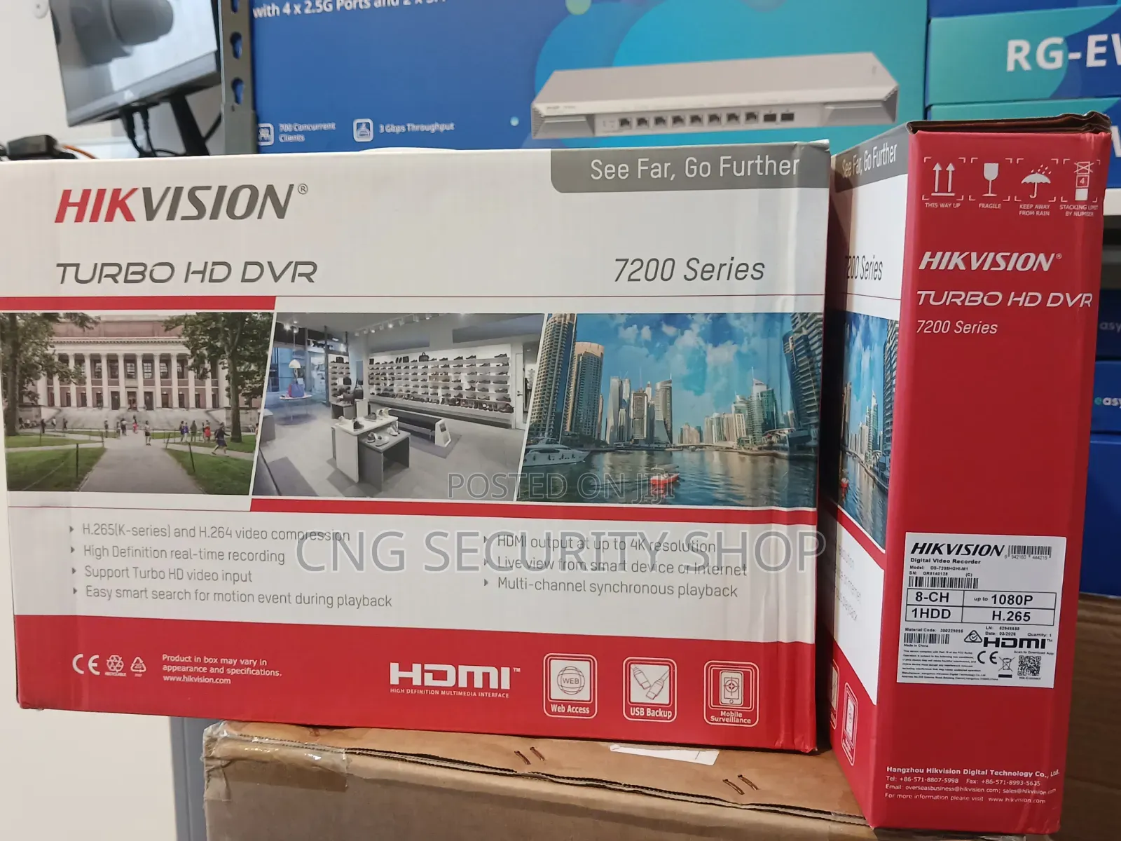 8ch DVR for 2mp Ds-7208hghi-M1