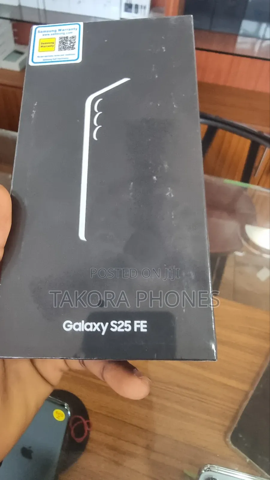 New Samsung Galaxy S25 FE 256 GB Black