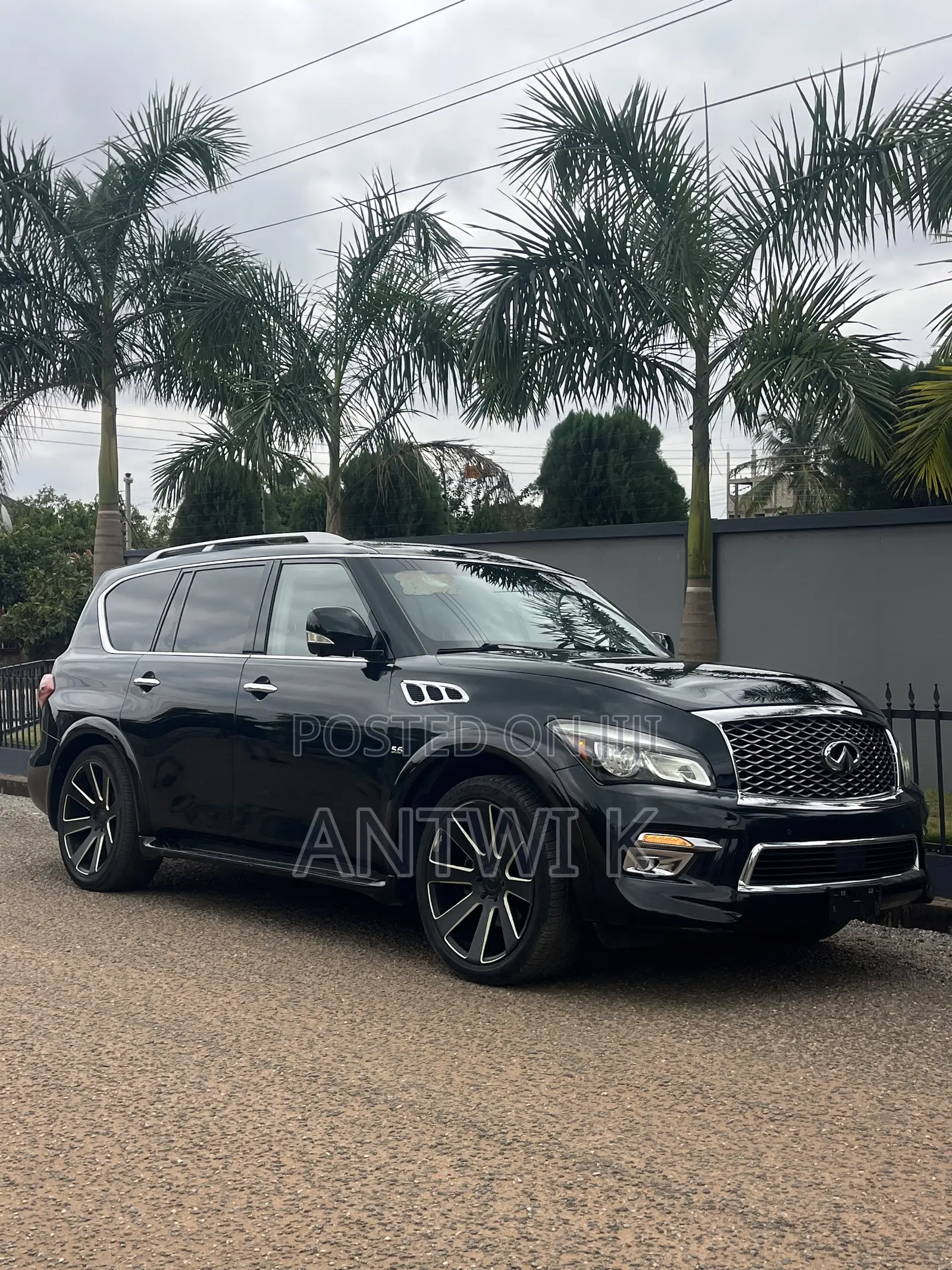 Infiniti QX80 2015 Black