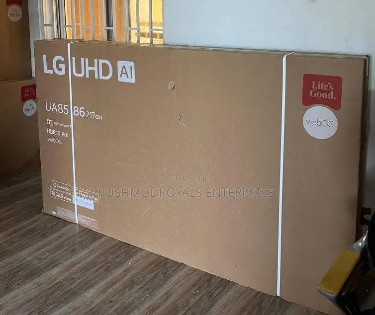 LG 86 Inch Ai Crytal UHD Smart TV 86UA85006LA