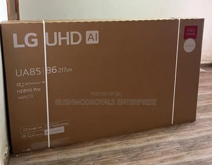 LG 86 Inch Uhd Ai Smart TV With Hdr10 Ai Technology 86ua85006la